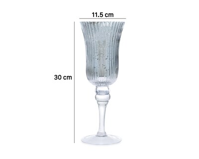 Foto 5 | Candelabro de Copa Brita A de Vidrio