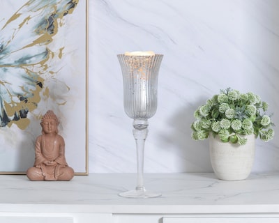 Foto 4 | Candelabro Brita B de Vidrio