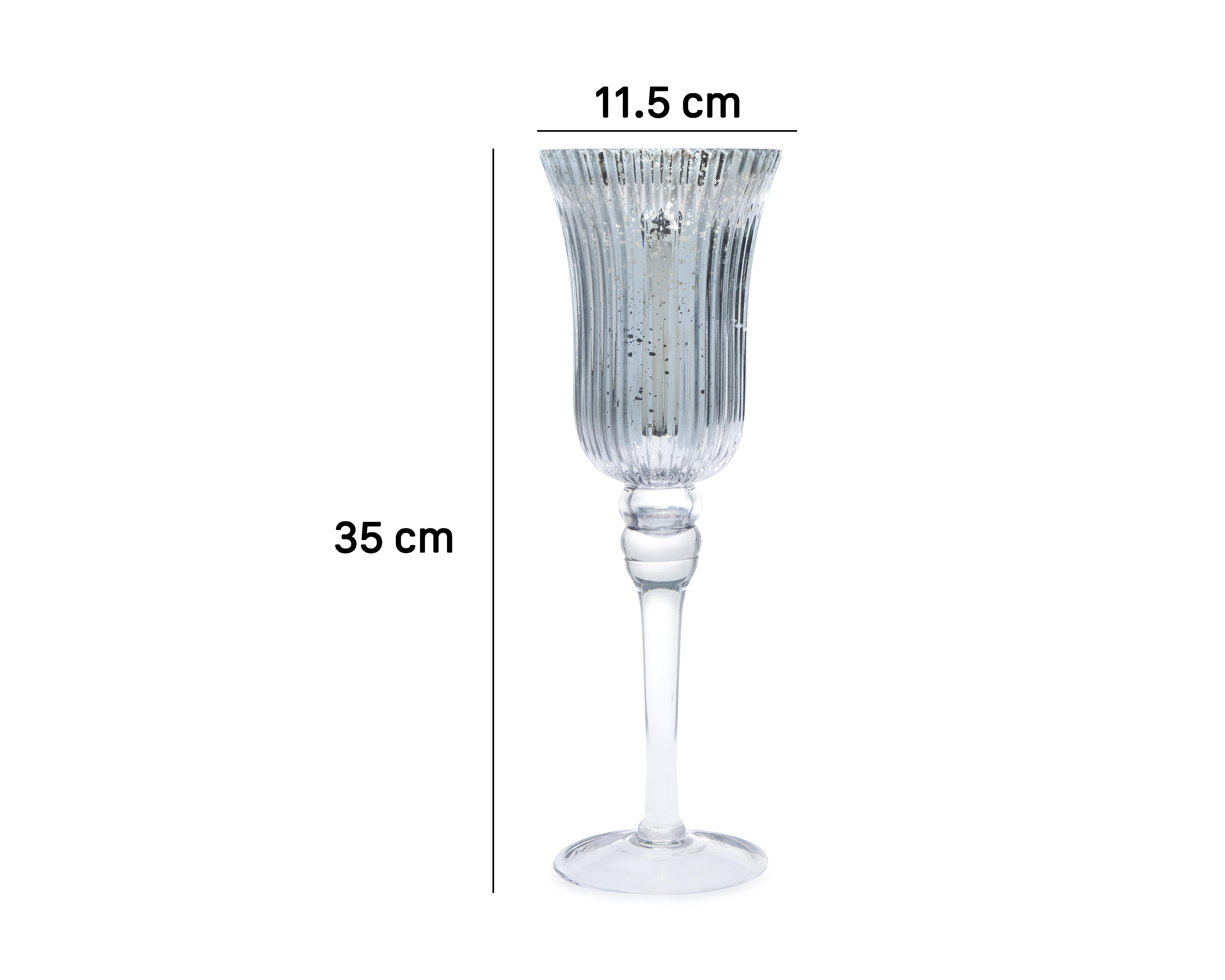 Foto 5 | Candelabro Brita B de Vidrio
