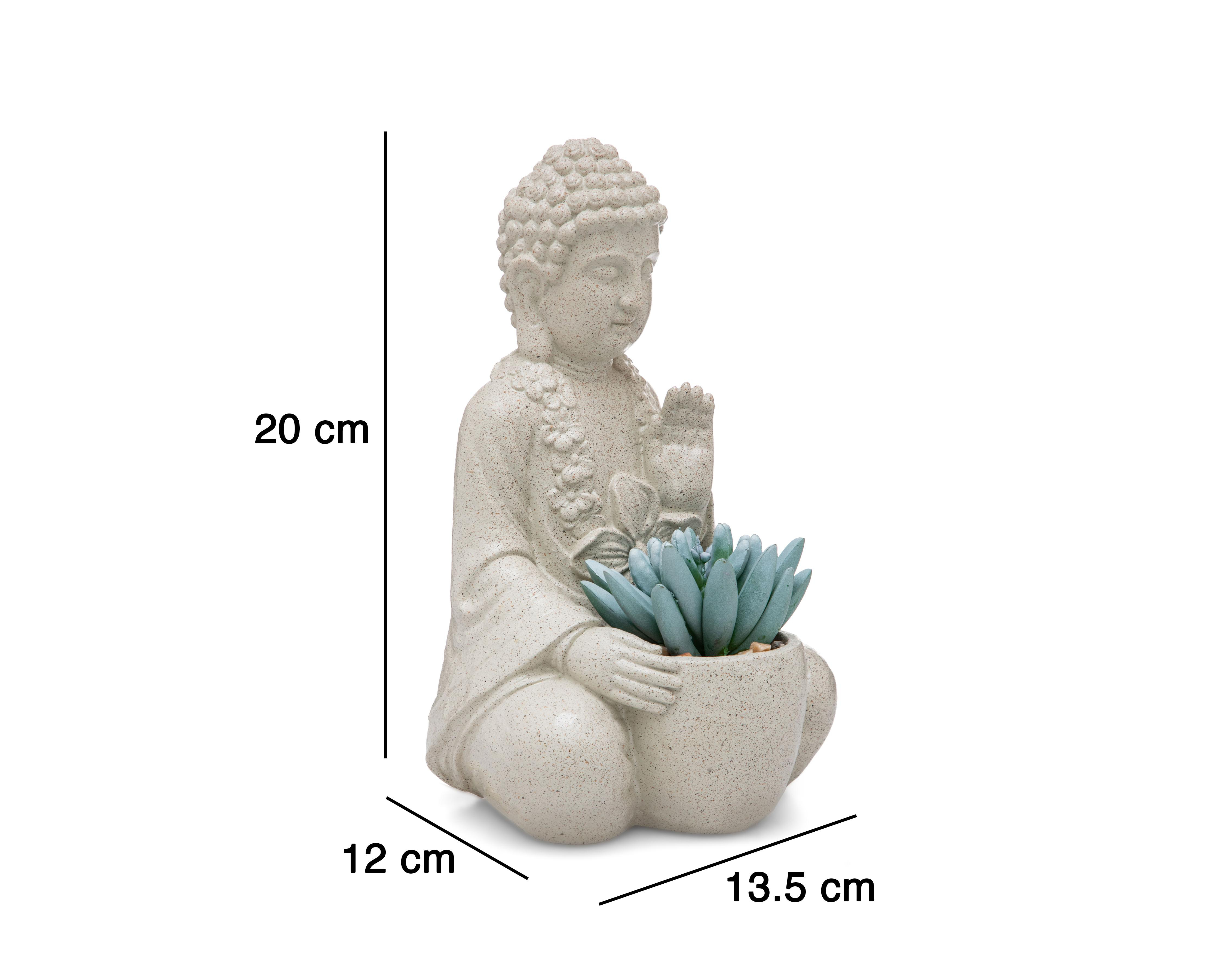 Foto 5 | Escultura de Buda Kadhaa de Poliresina