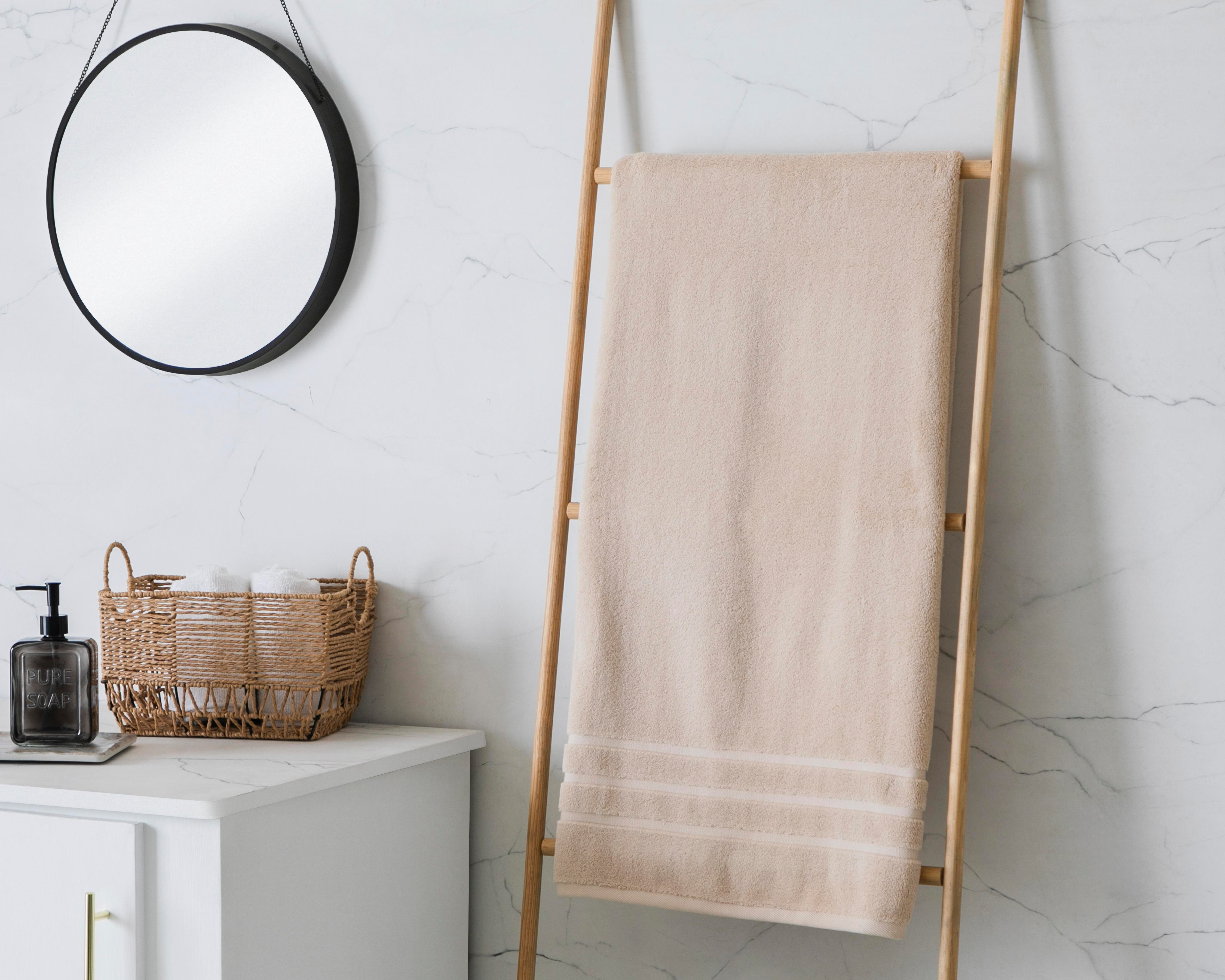 Foto 5 pulgar | Toalla de Medio Baño Starhaus Bia BC Beige