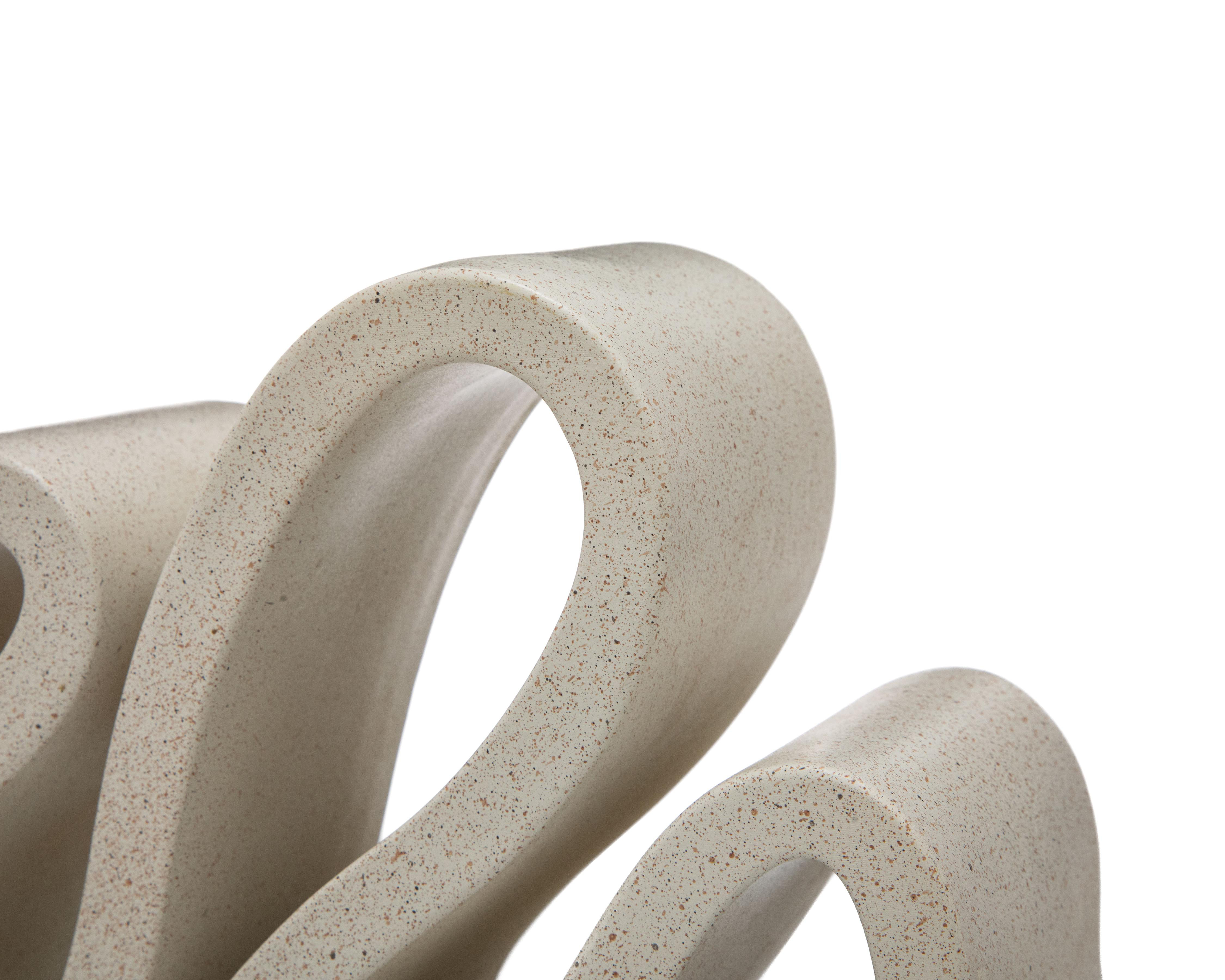 Foto 4 pulgar | Escultura de Ondas Kadali de Poliresina