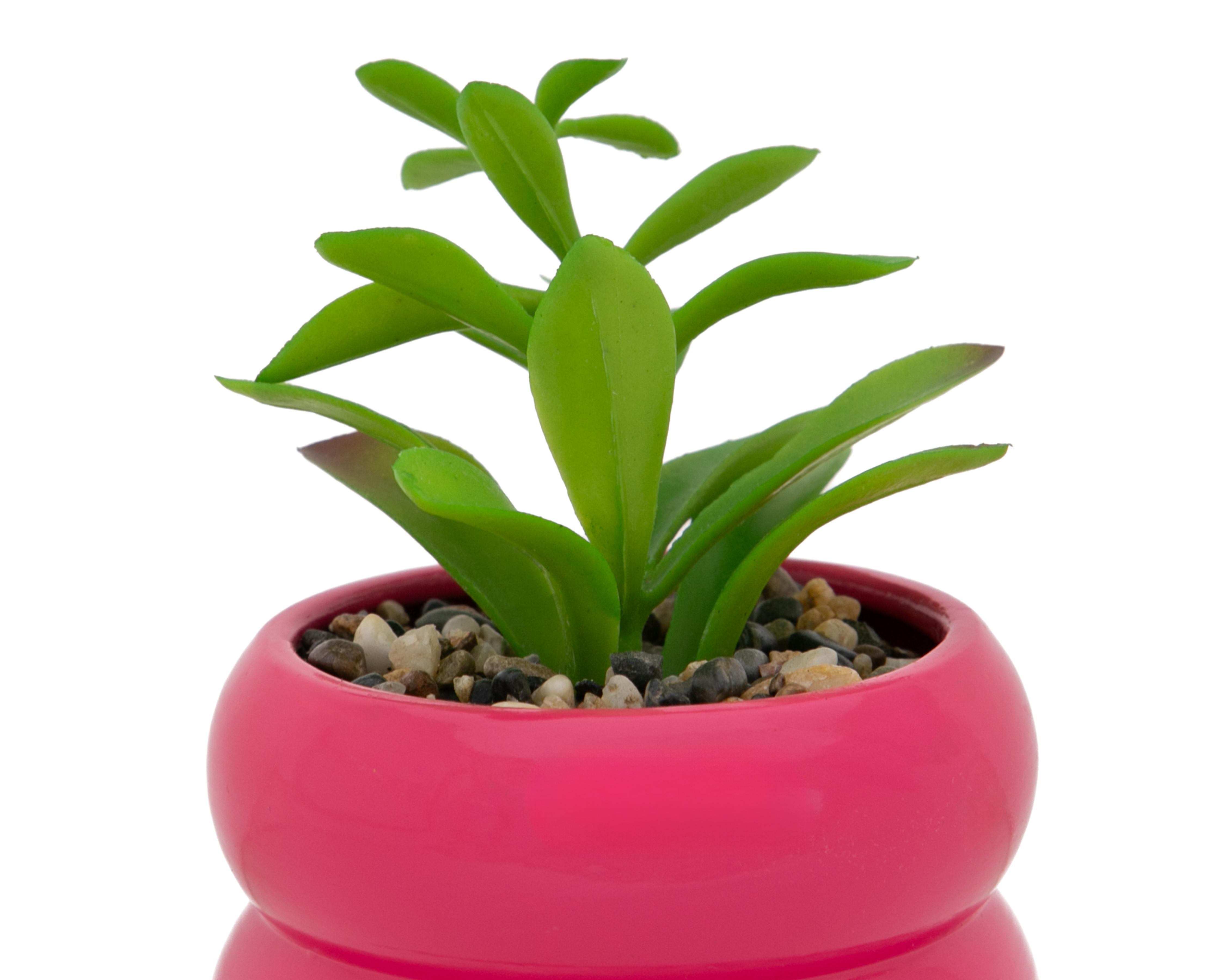Foto 4 pulgar | Planta Artificial con Maceta Starhaus 16 cm