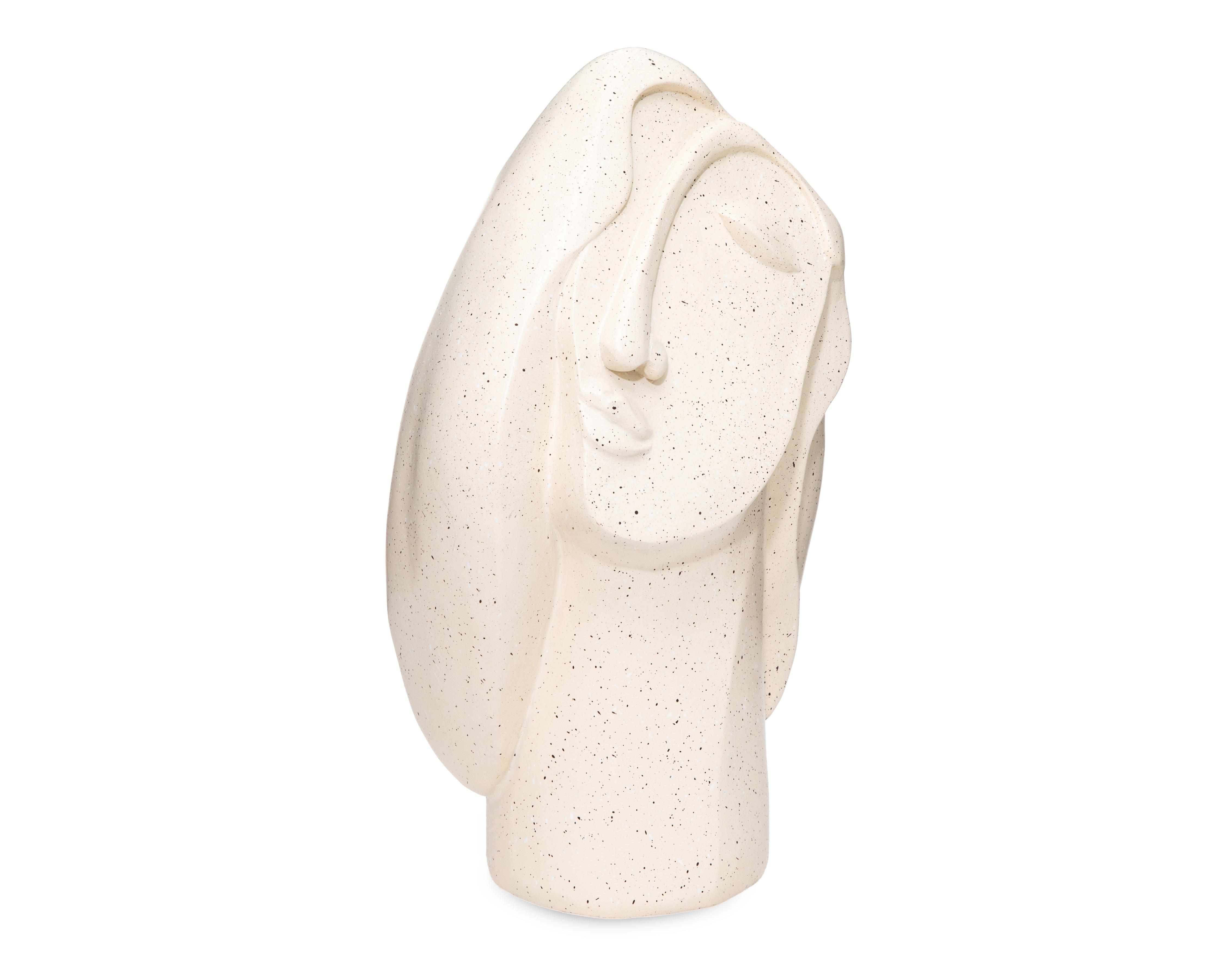 Escultura de Rostro Kachig de Poliresina