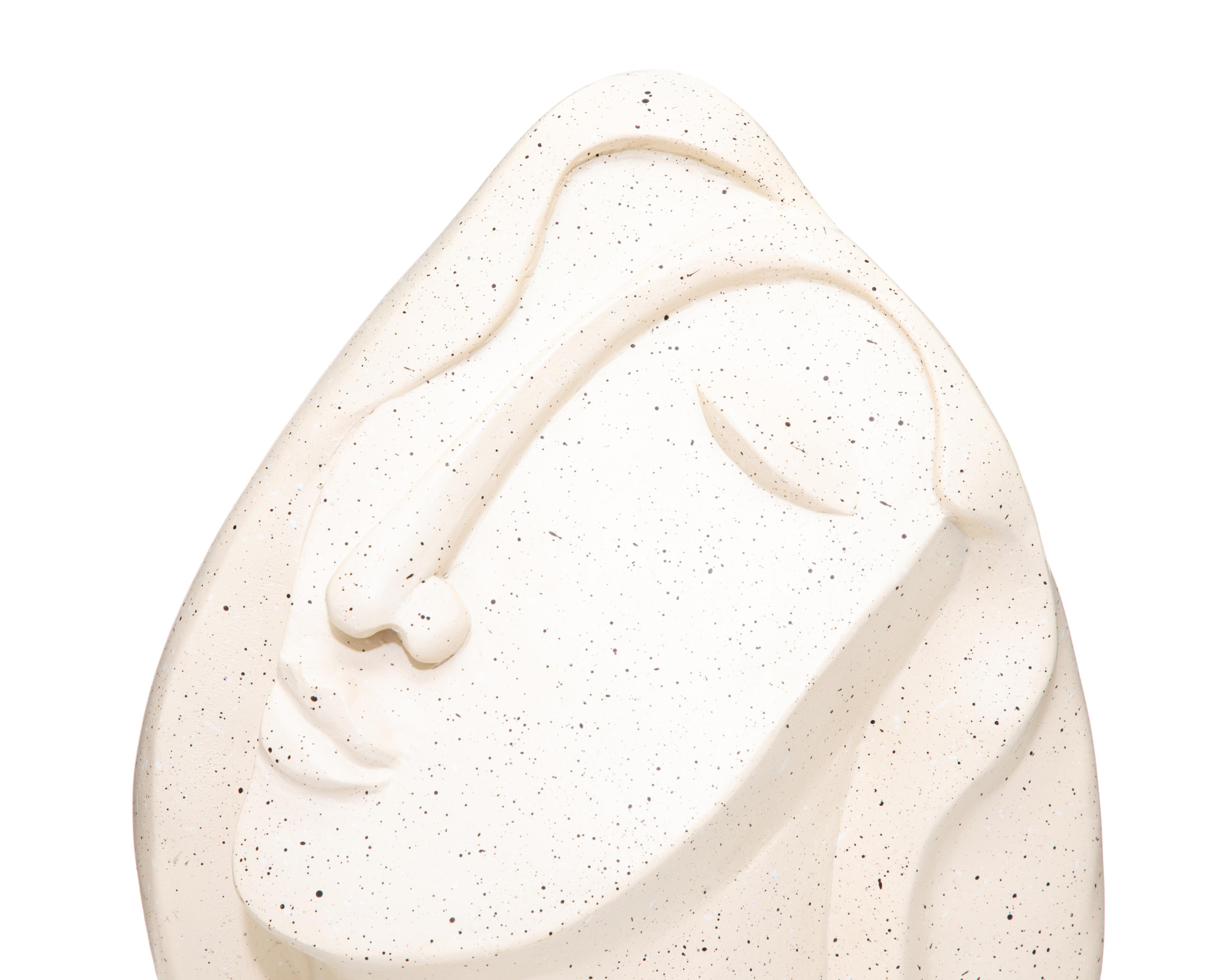 Foto 5 pulgar | Escultura de Rostro Kachig de Poliresina