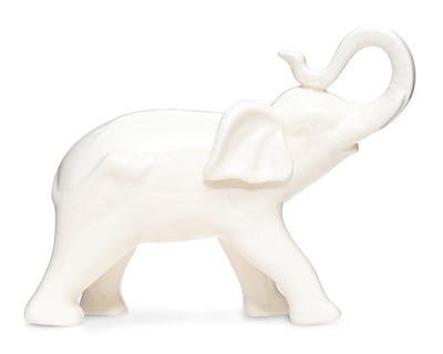 Foto 2 | Escultura de Elefante Oskars de Cerámica