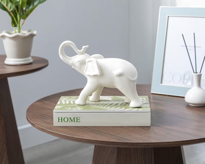 Foto 5 | Escultura de Elefante Oskars de Cerámica