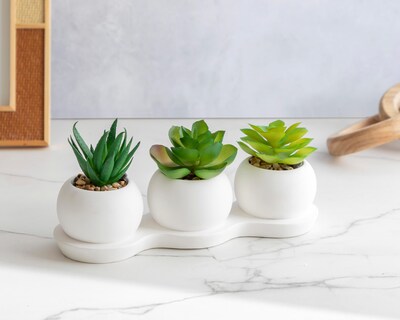 Foto 4 | Plantas Artificiales con Maceta Starhaus 10 cm