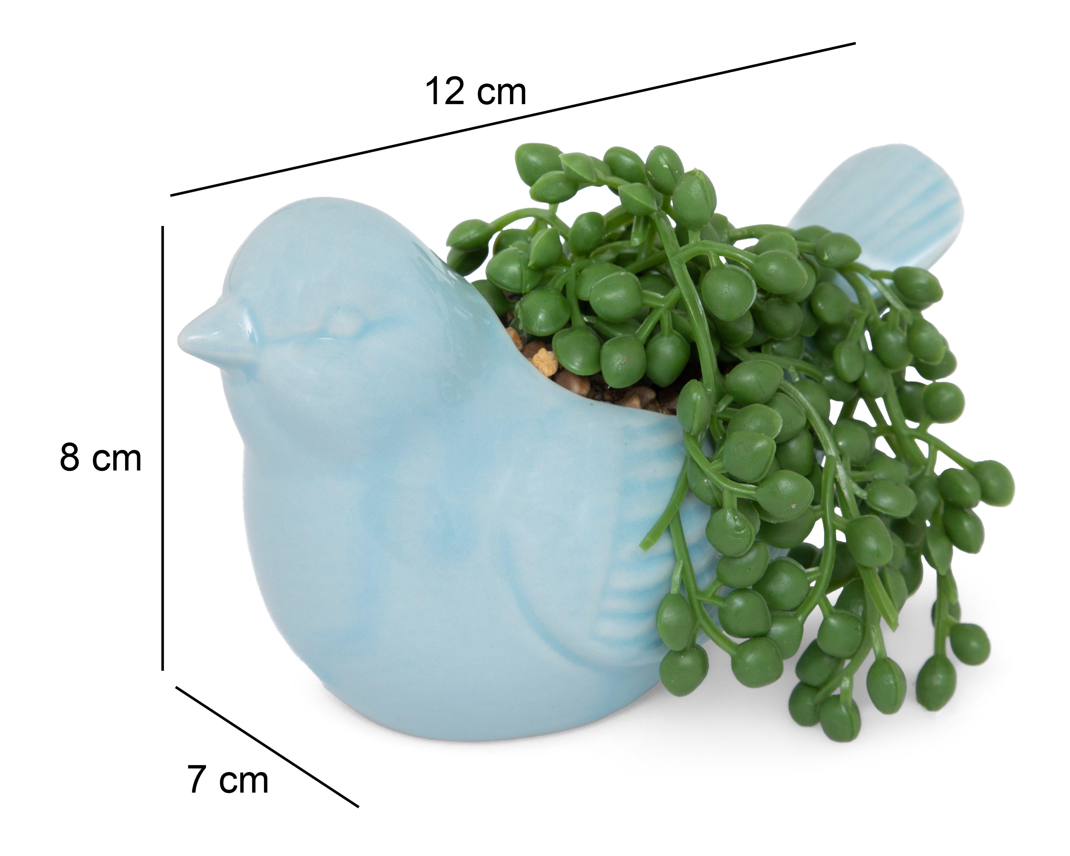 Foto 6 pulgar | Planta Artificial con Maceta Starhaus 8 cm