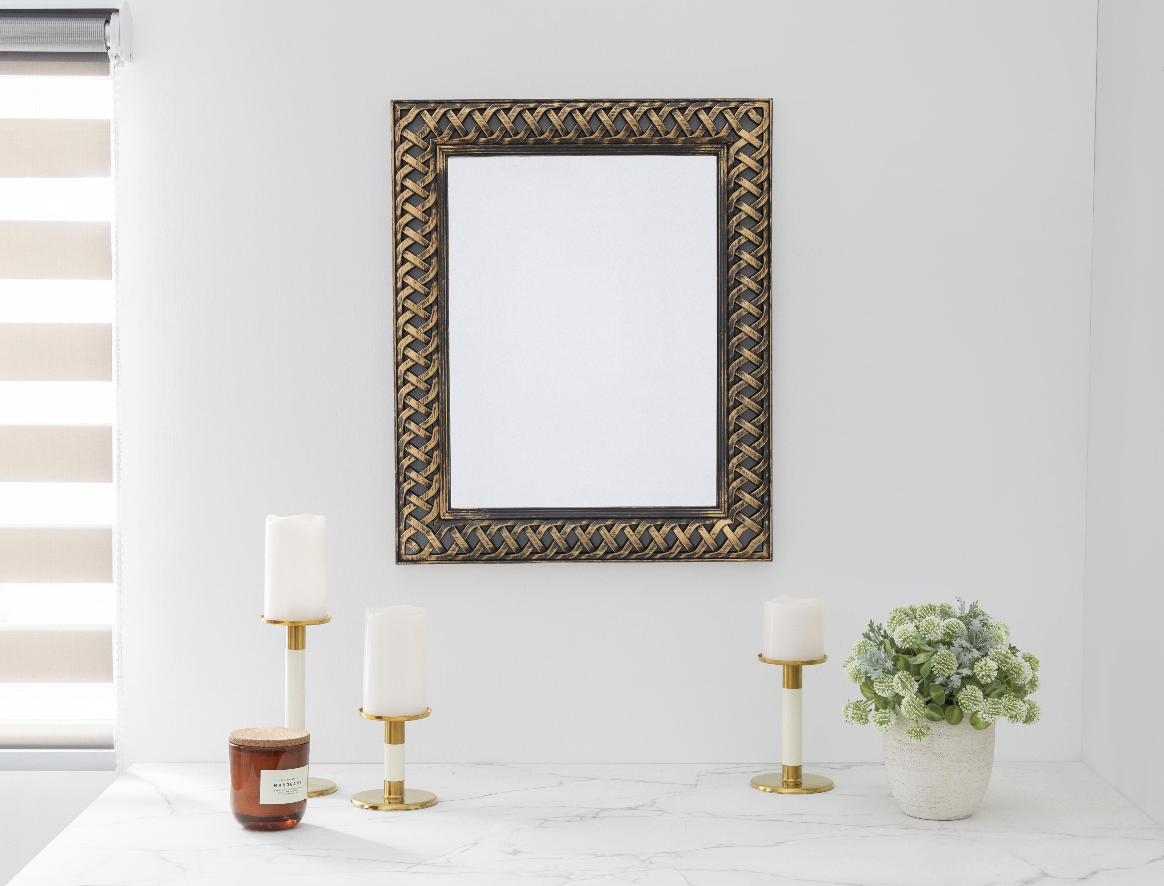 Espejo Rectangular Braid 49 x 59 cm $349