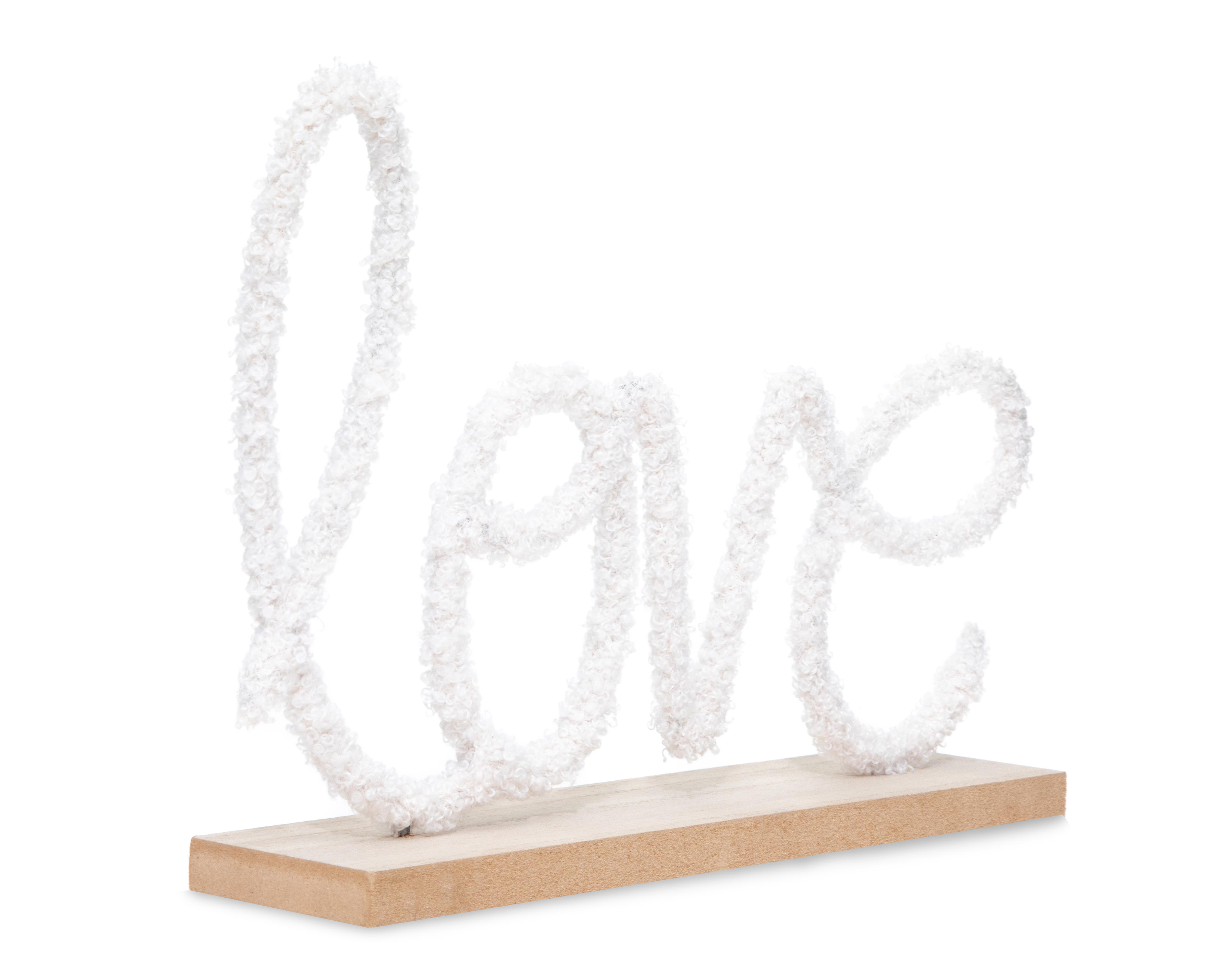 Foto 2 pulgar | Letrero Decorativo Love