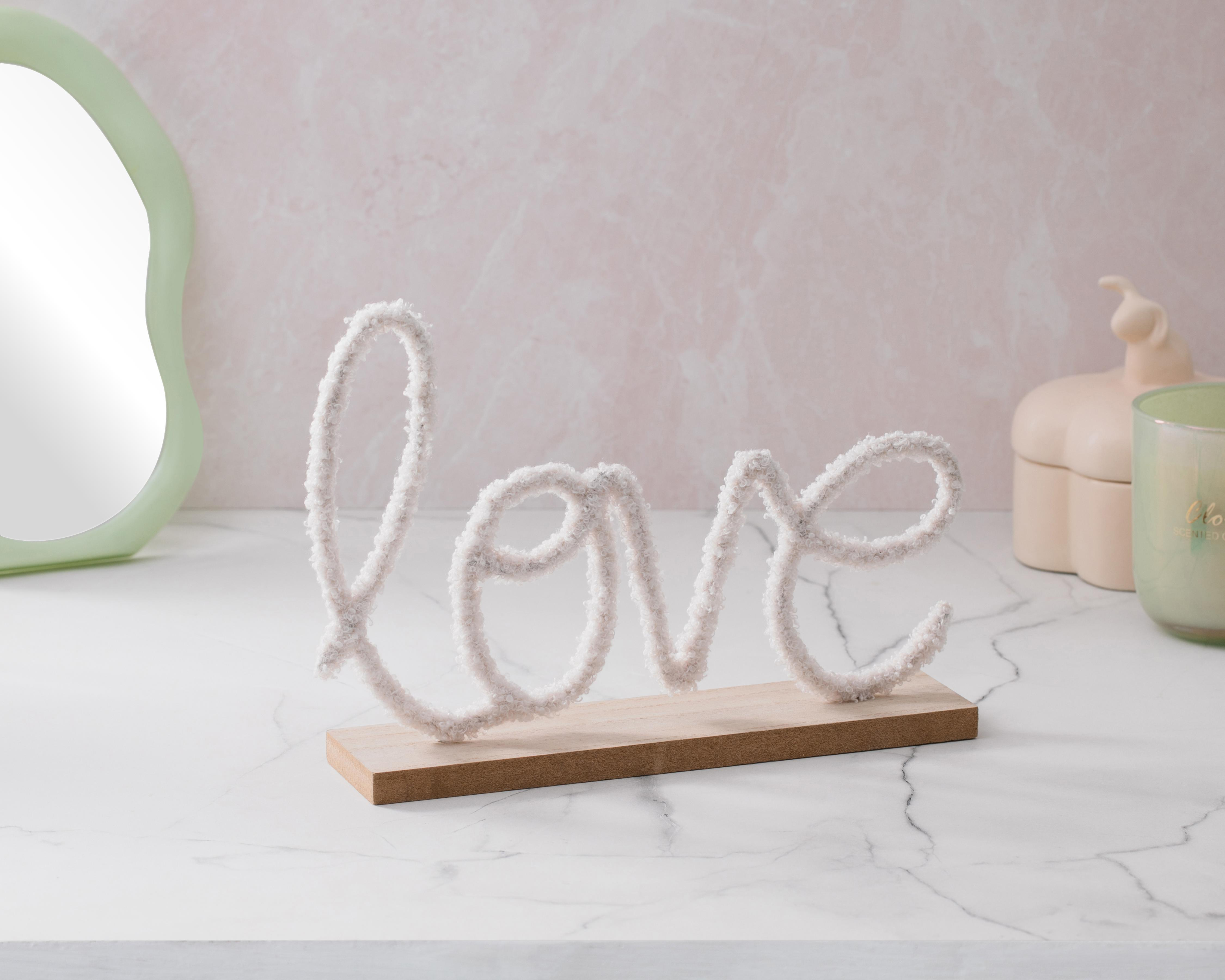 Foto 6 pulgar | Letrero Decorativo Love