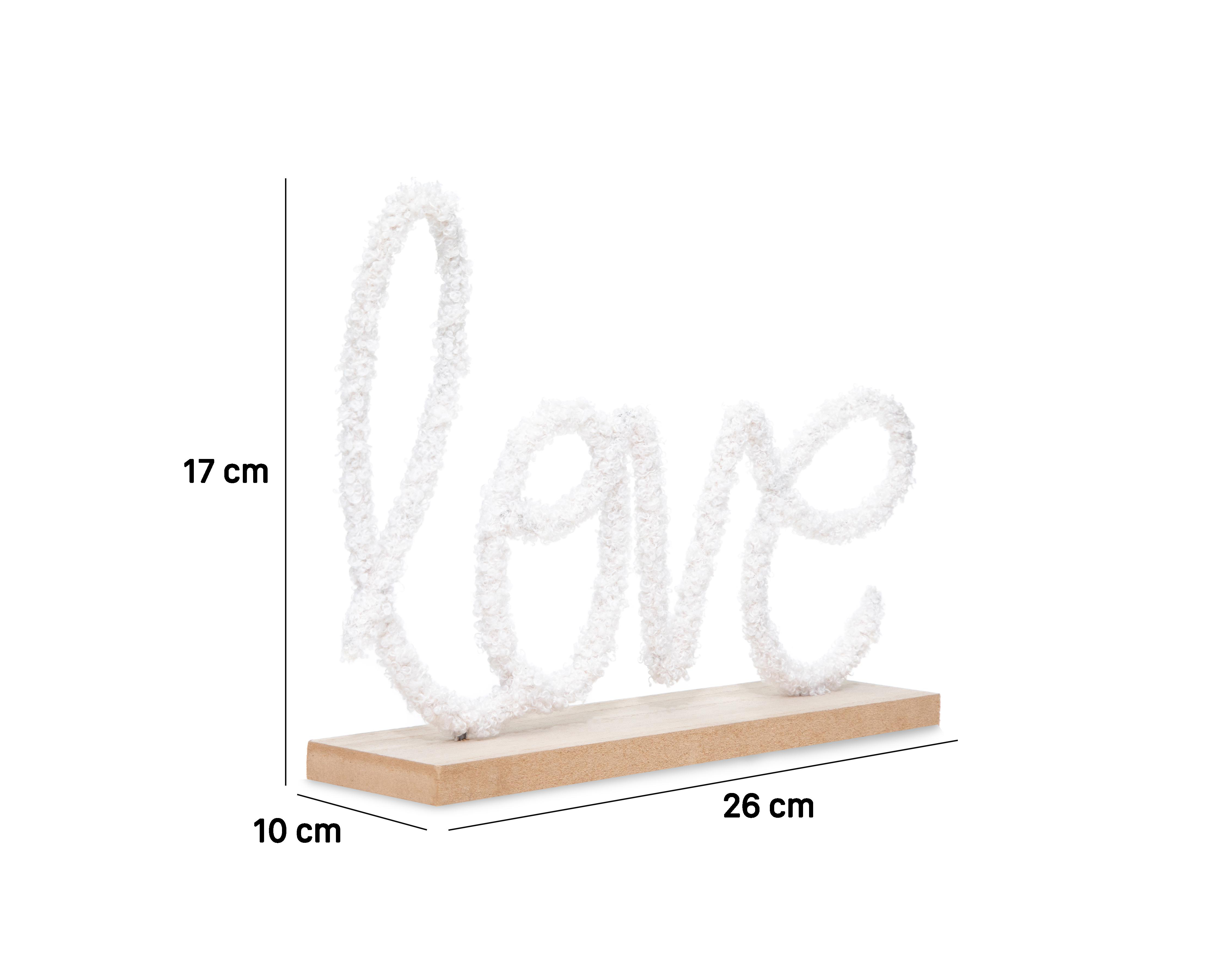 Foto 7 pulgar | Letrero Decorativo Love