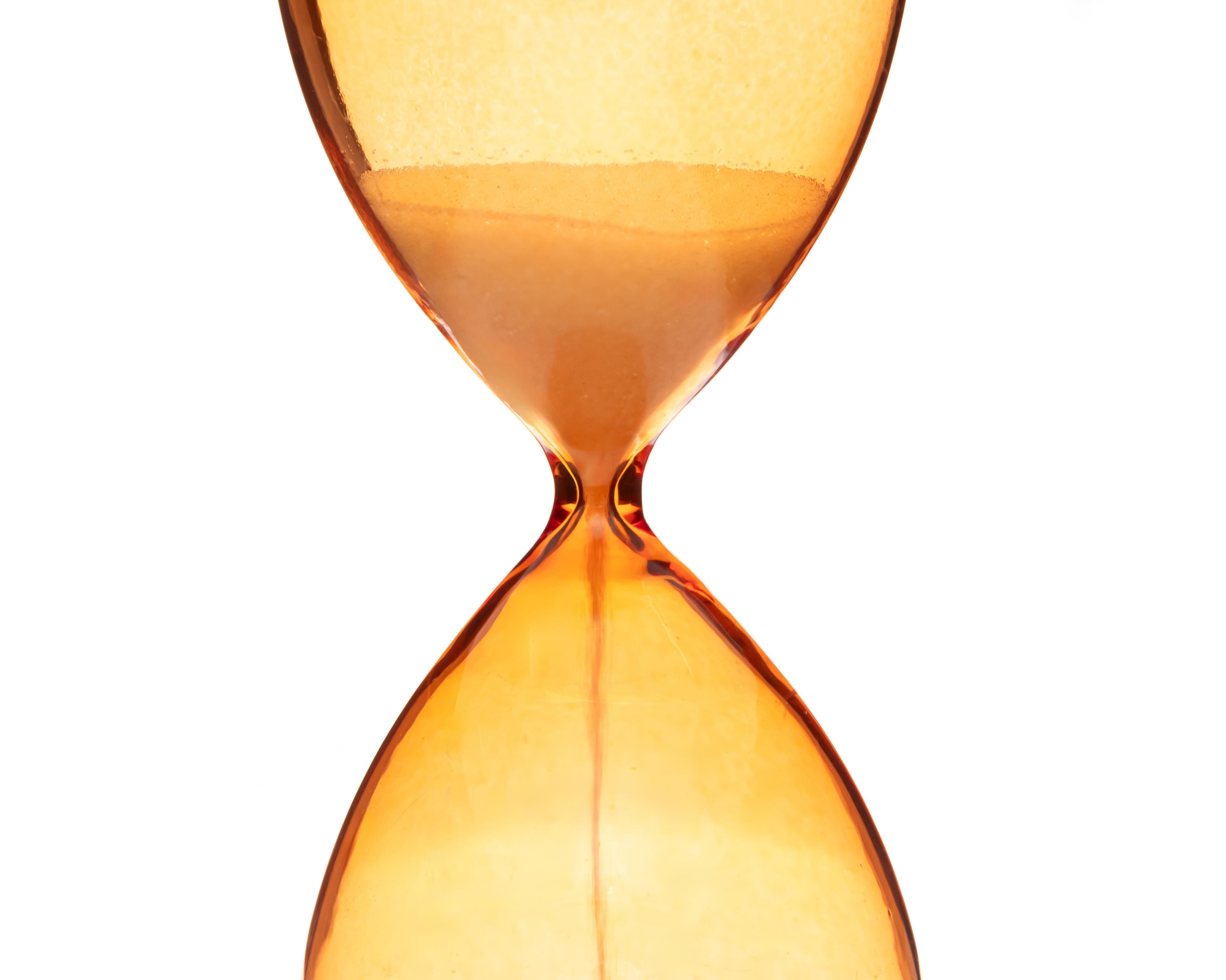 Foto 4 pulgar | Escultura Reloj de Arena Kaiser de Vidrio