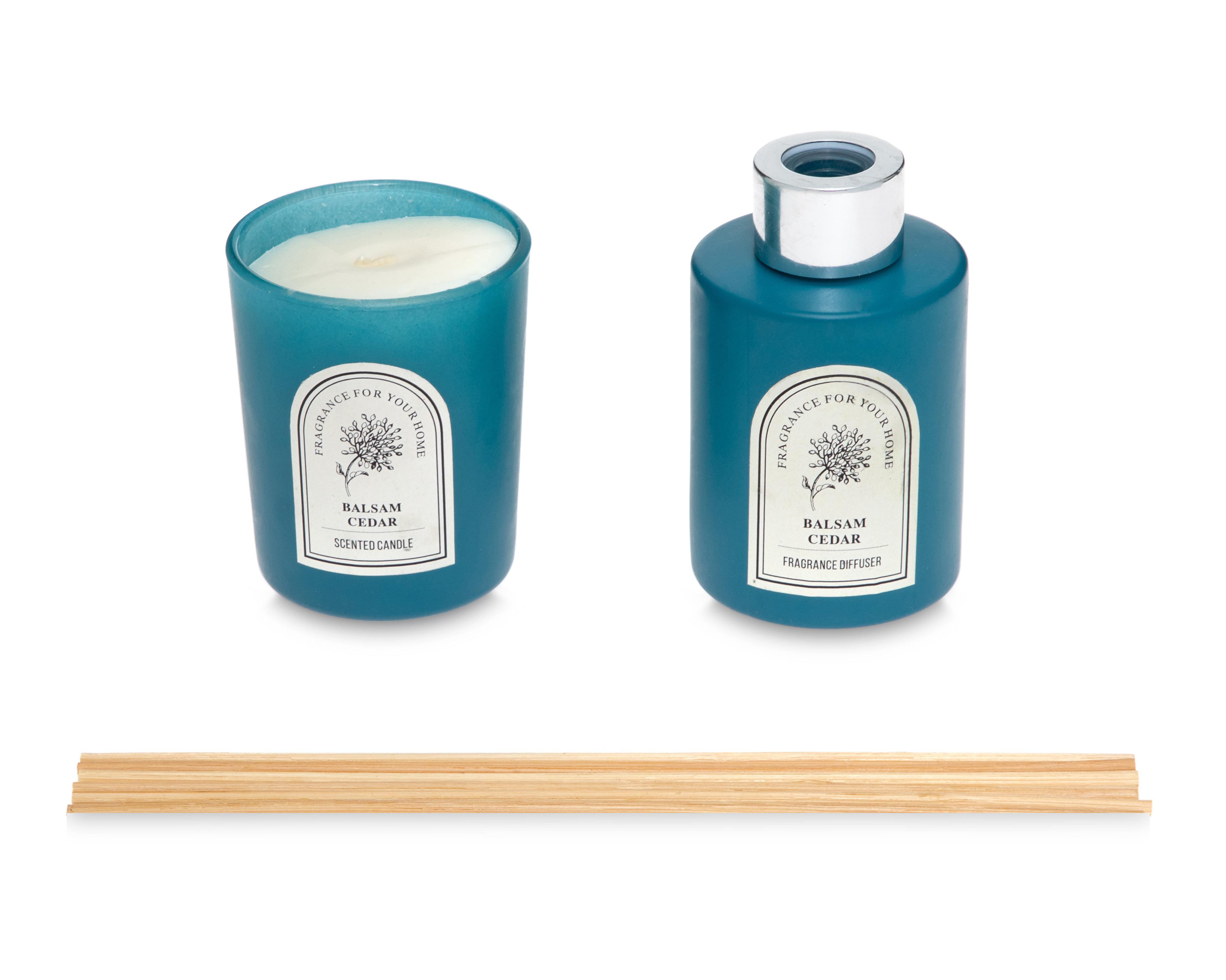 Vela y Difusor Aromático Balsam Cedar
