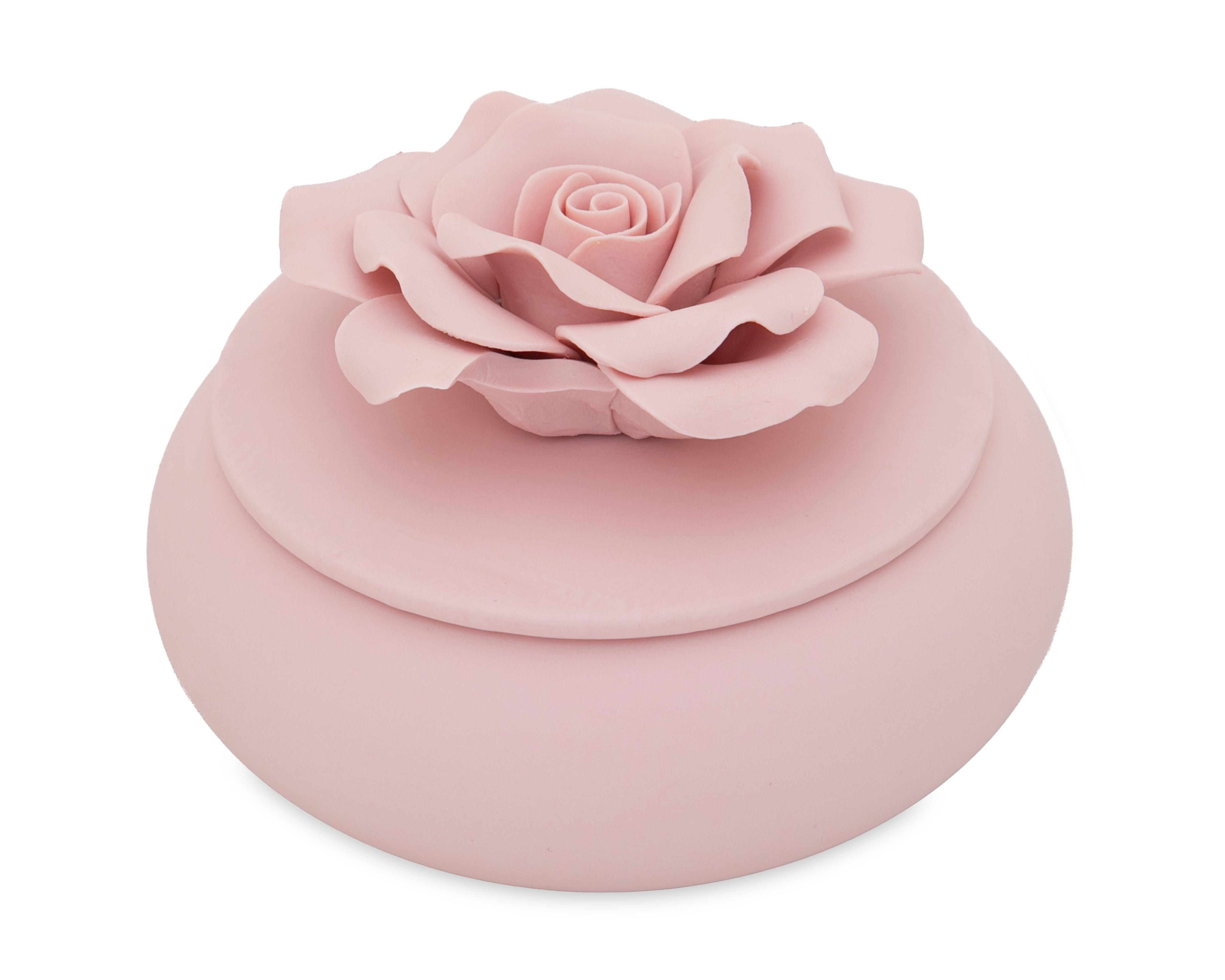 Foto 2 | Joyero de Cerámica Starhaus Rosa