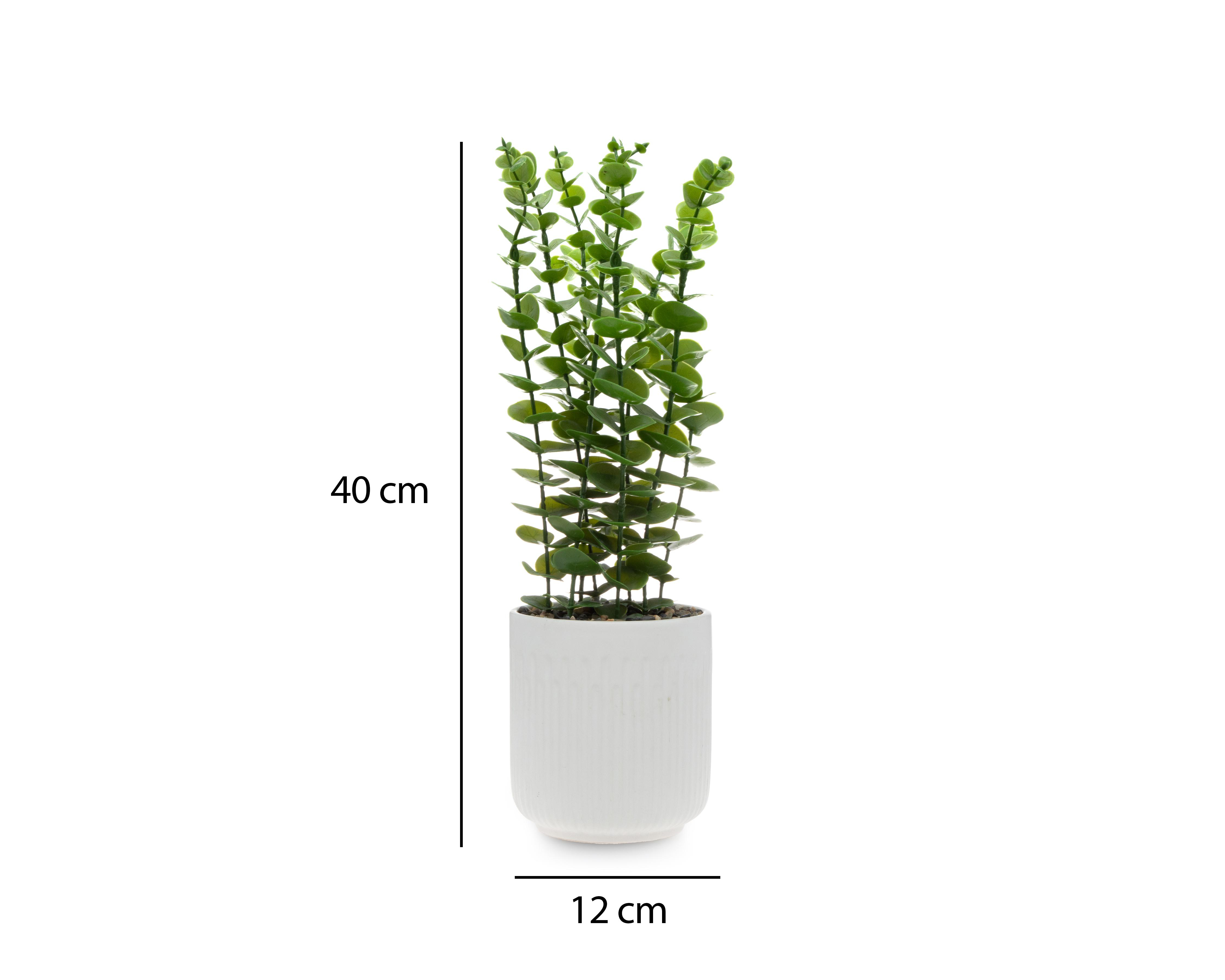 Foto 5 | Eucalipto Artificial con Maceta Starhaus 40 cm