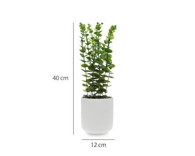 Foto 5 | Eucalipto Artificial con Maceta Starhaus 40 cm