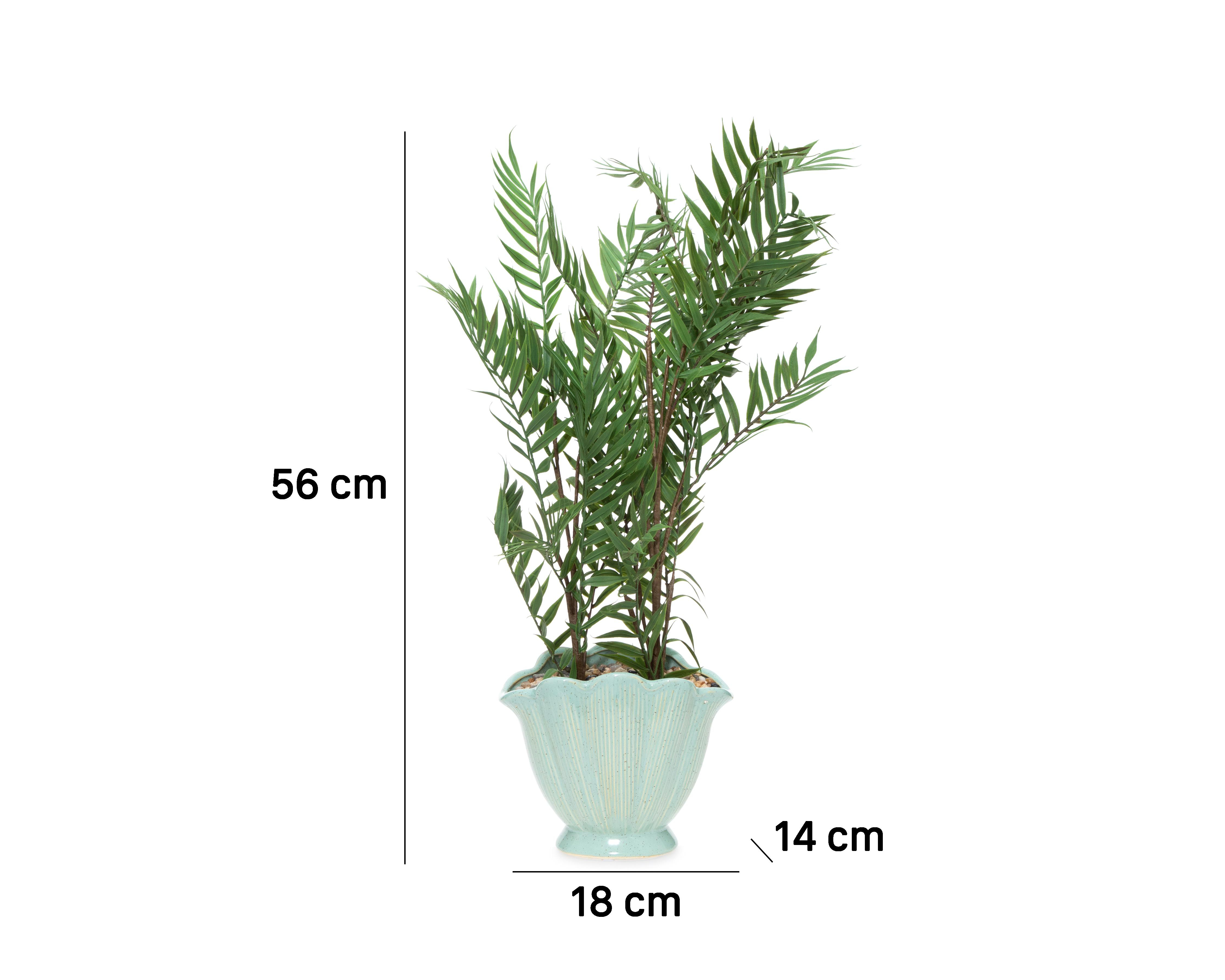 Foto 5 | Palma Artificial con Maceta Starhaus 56 cm