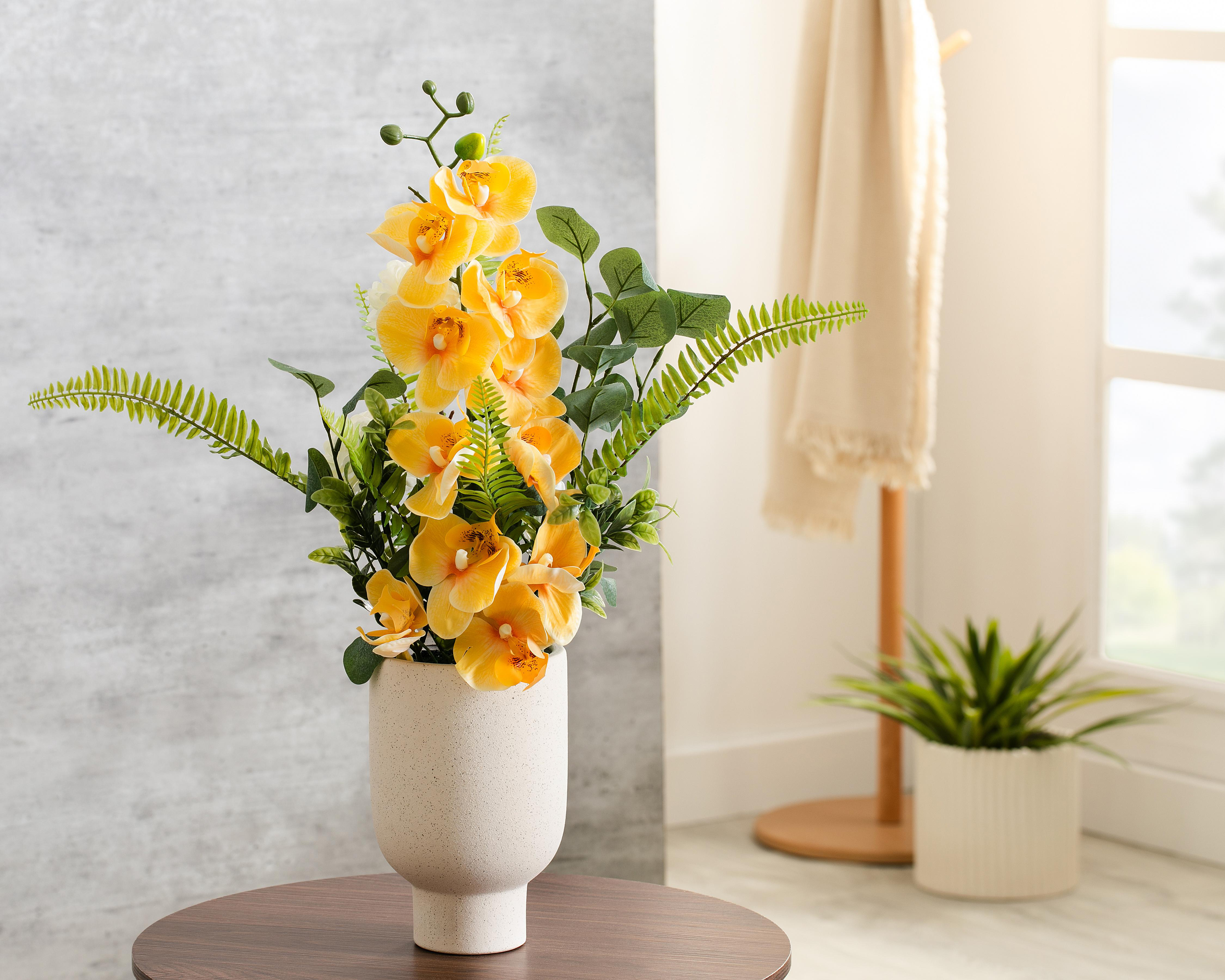 Foto 4 | Orquídea Artificial con Jarrón Starhaus 59 cm