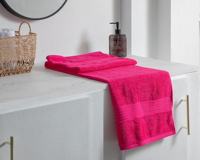 Foto 4 | Toalla de Medio Baño Starhaus Bárbara MB Rosa