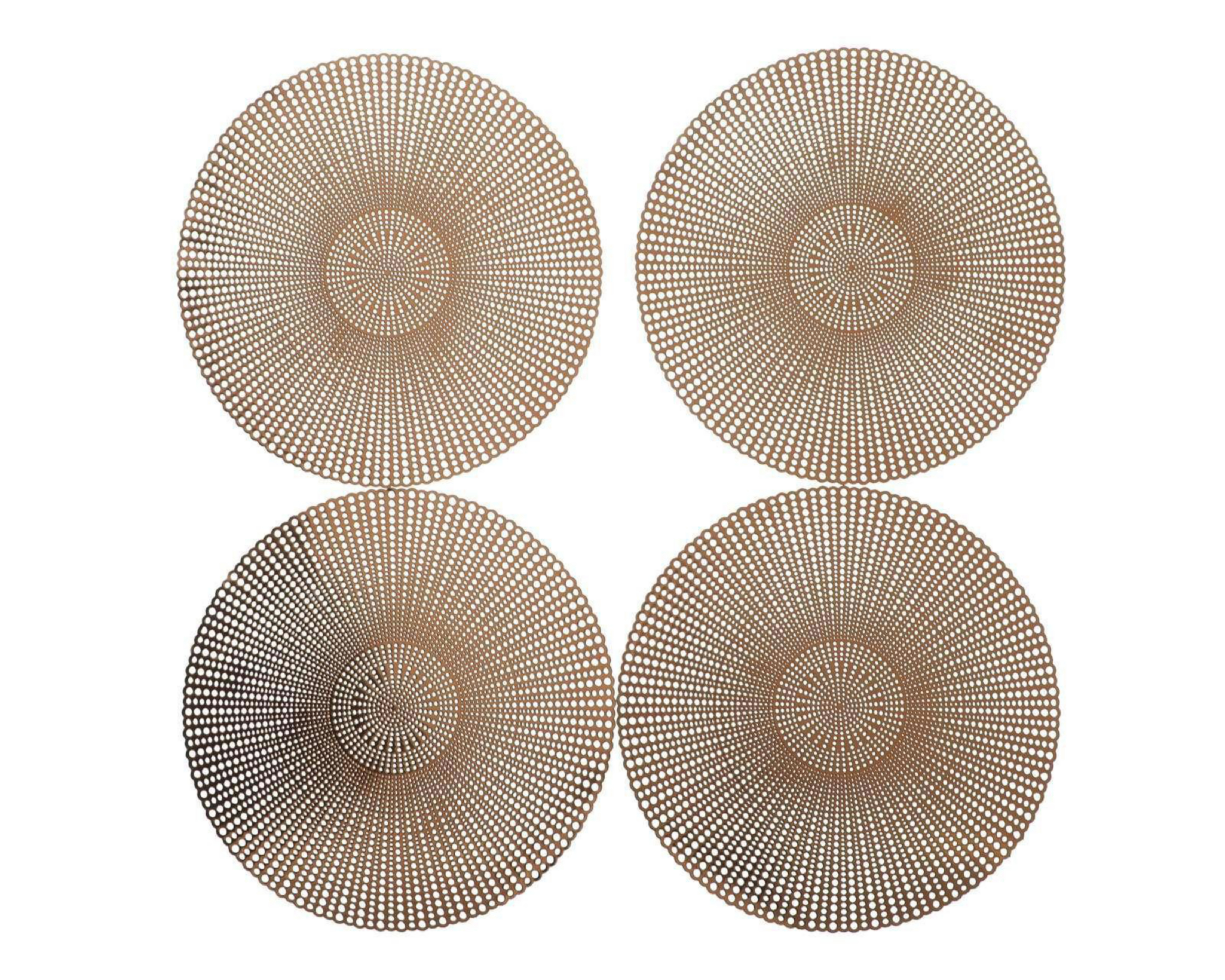 Foto 1 | Mantel Individual Marie Cobre 40 cm 4 Piezas