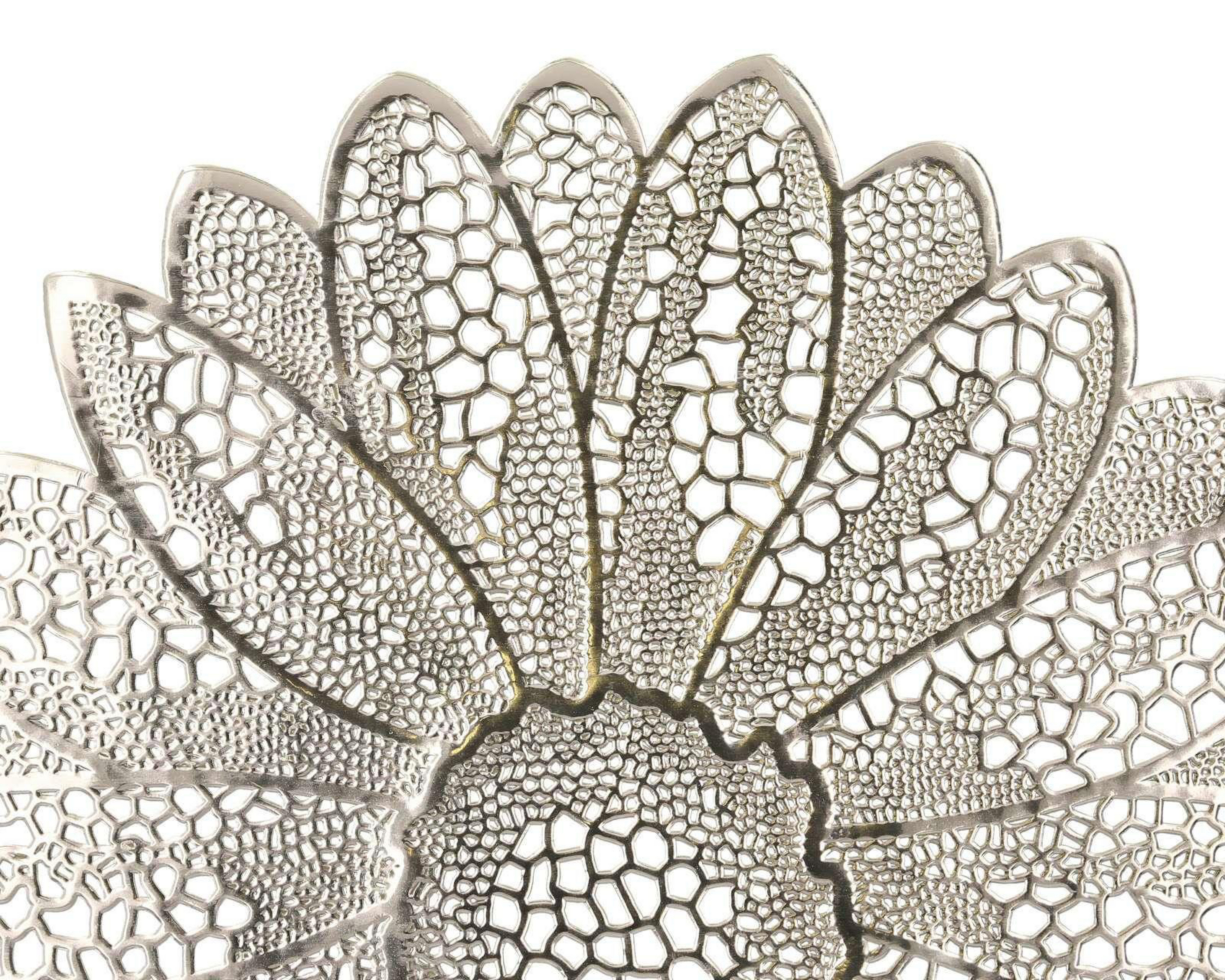 Foto 4 pulgar | Mantel Individual Margarita Dorado 38 cm 4 Piezas
