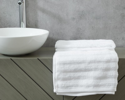 Foto 4 | Toalla de Medio Baño Starhaus Grecia MB Blanca