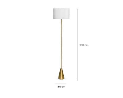 Foto 5 | Lámpara de Piso Italia 160 cm