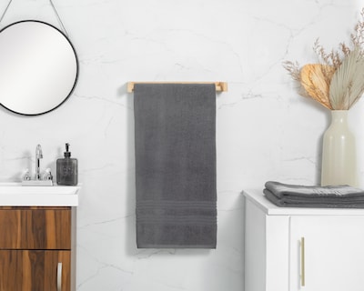 Foto 4 | Toalla de Medio Baño Marina MB Gris