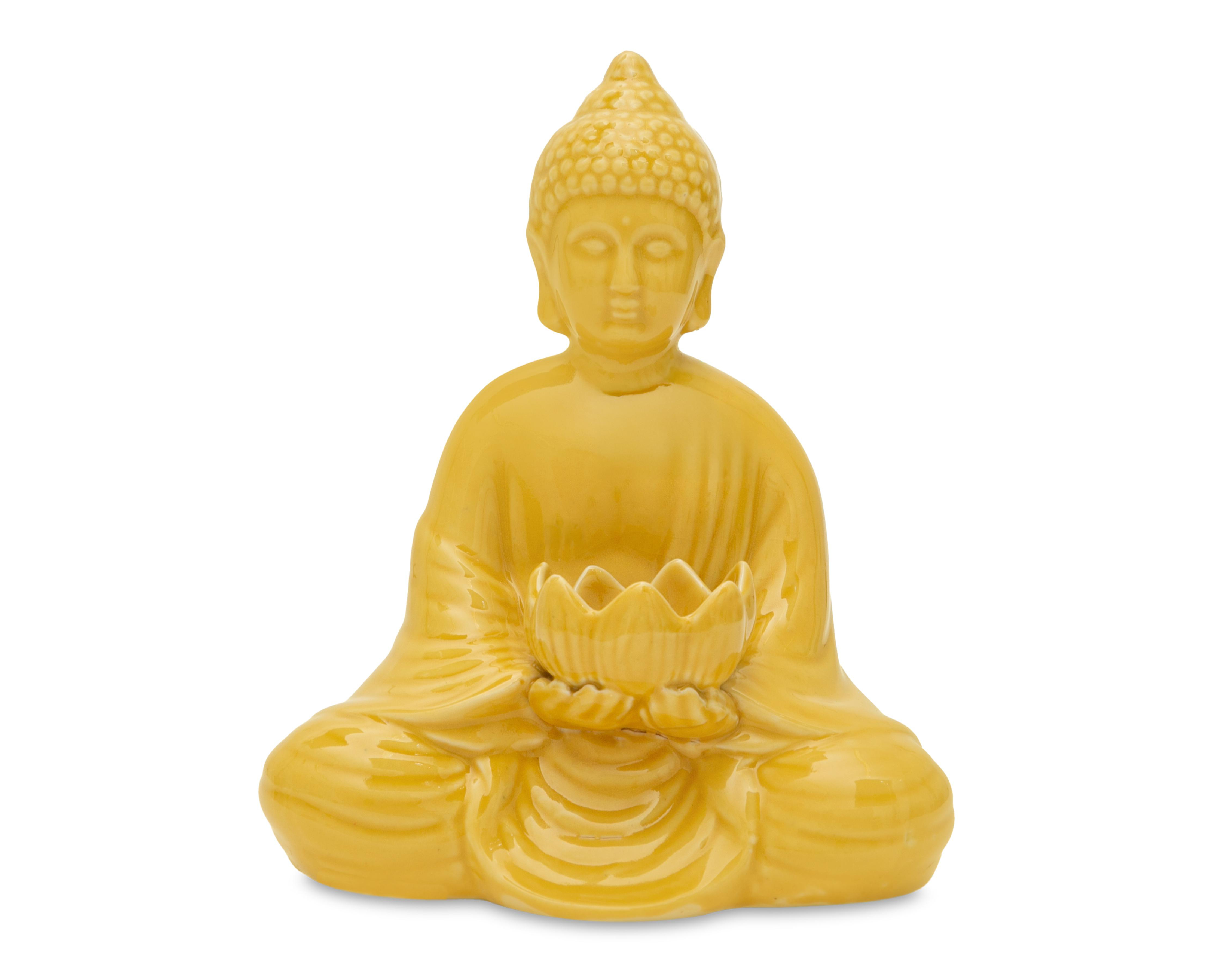 Foto 1 | Escultura de Buda Hilda de Cerámica