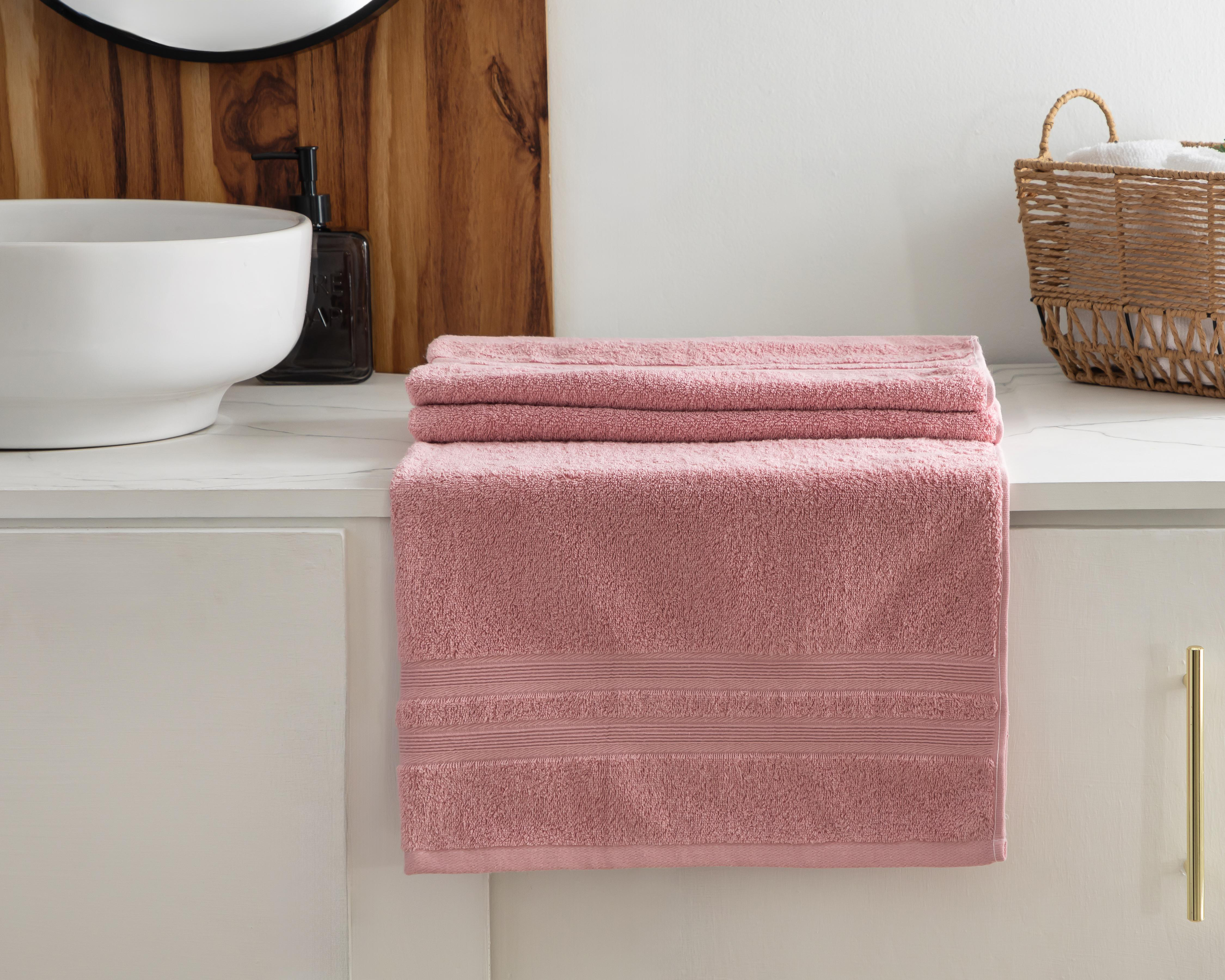 Foto 4 | Toalla de Baño Starhaus Cathy BC Rosa