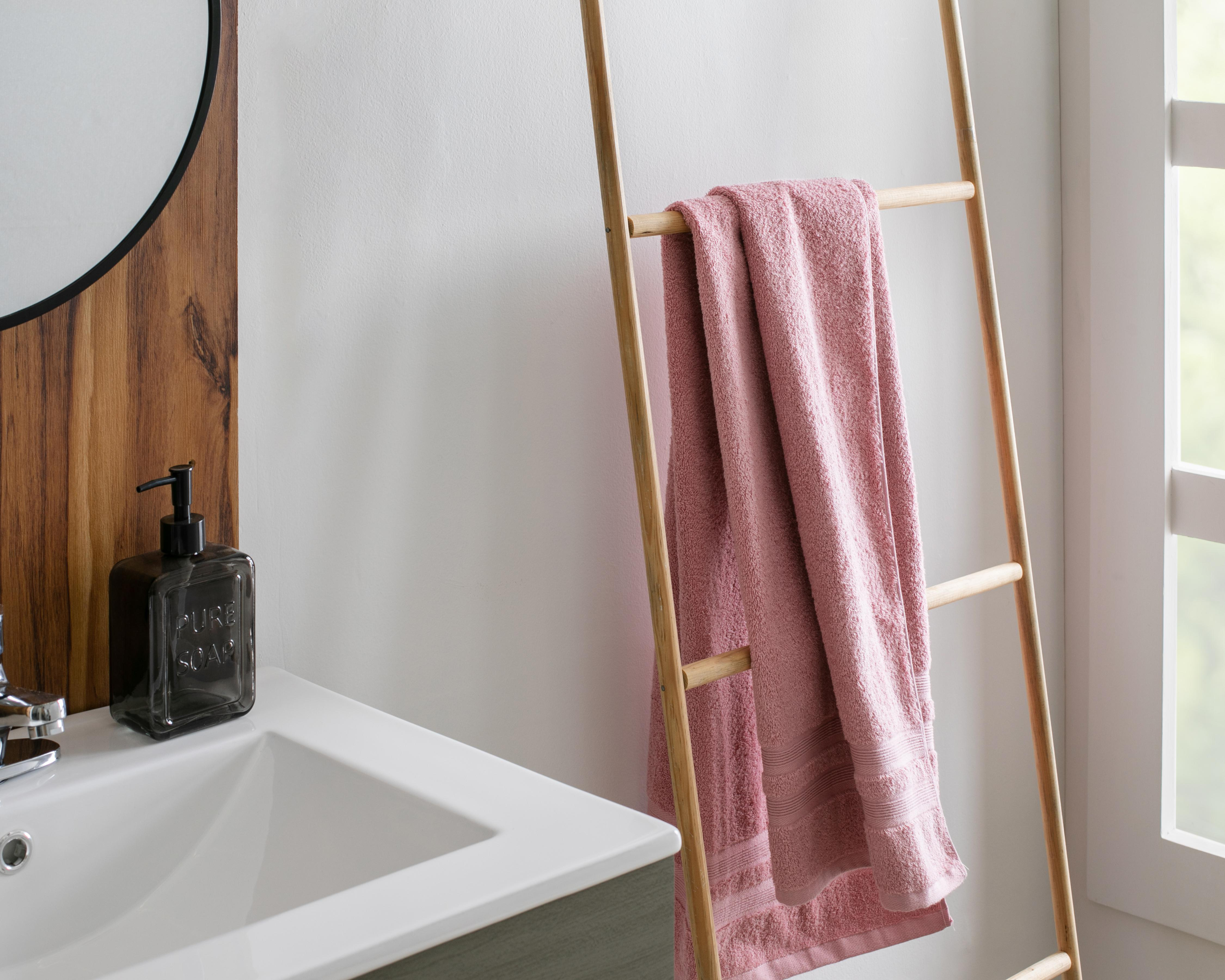 Foto 4 | Toalla de Medio Baño Cathy Rosa