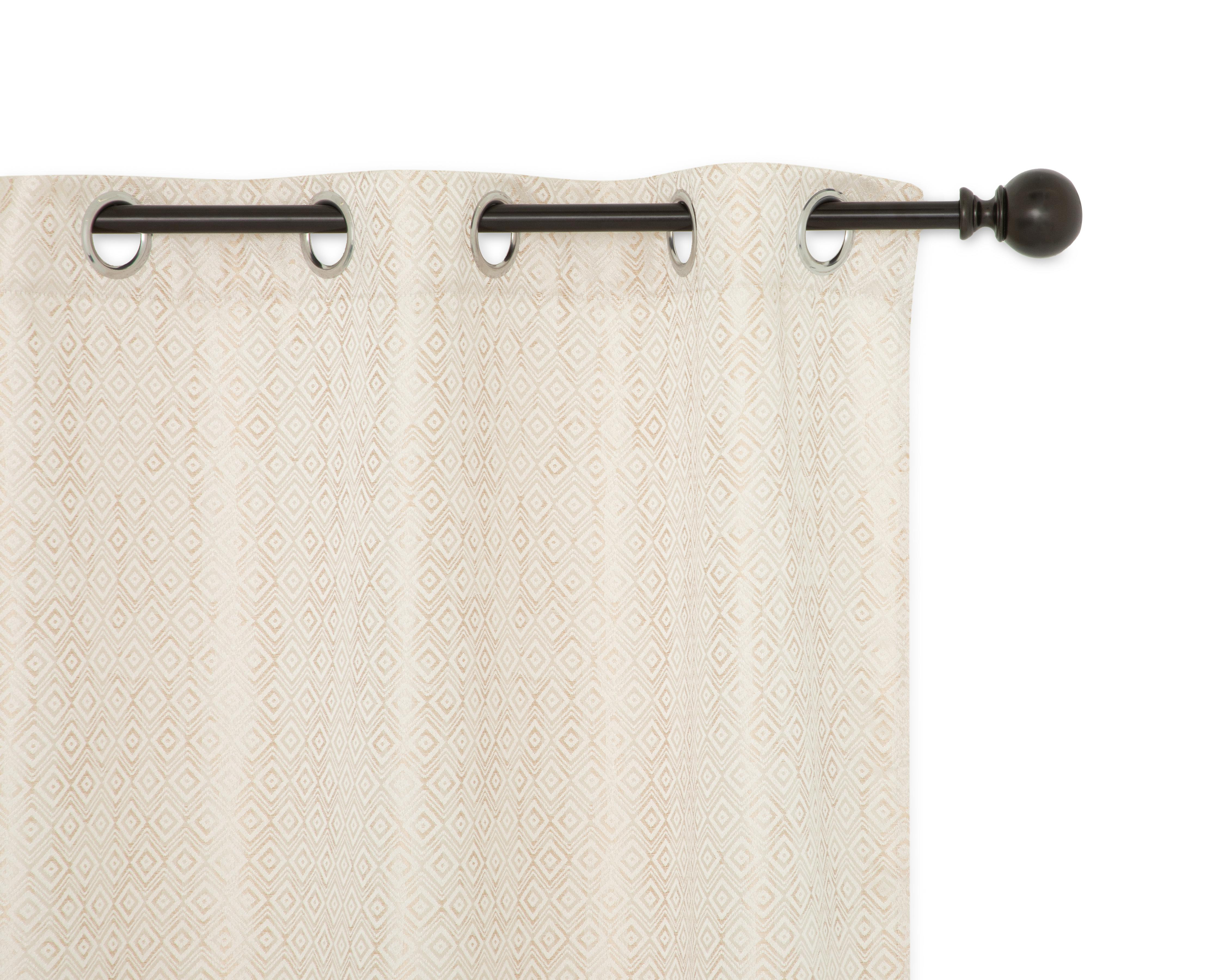 Foto 3 pulgar | Cortina Tropical 135 x 225 cm Beige