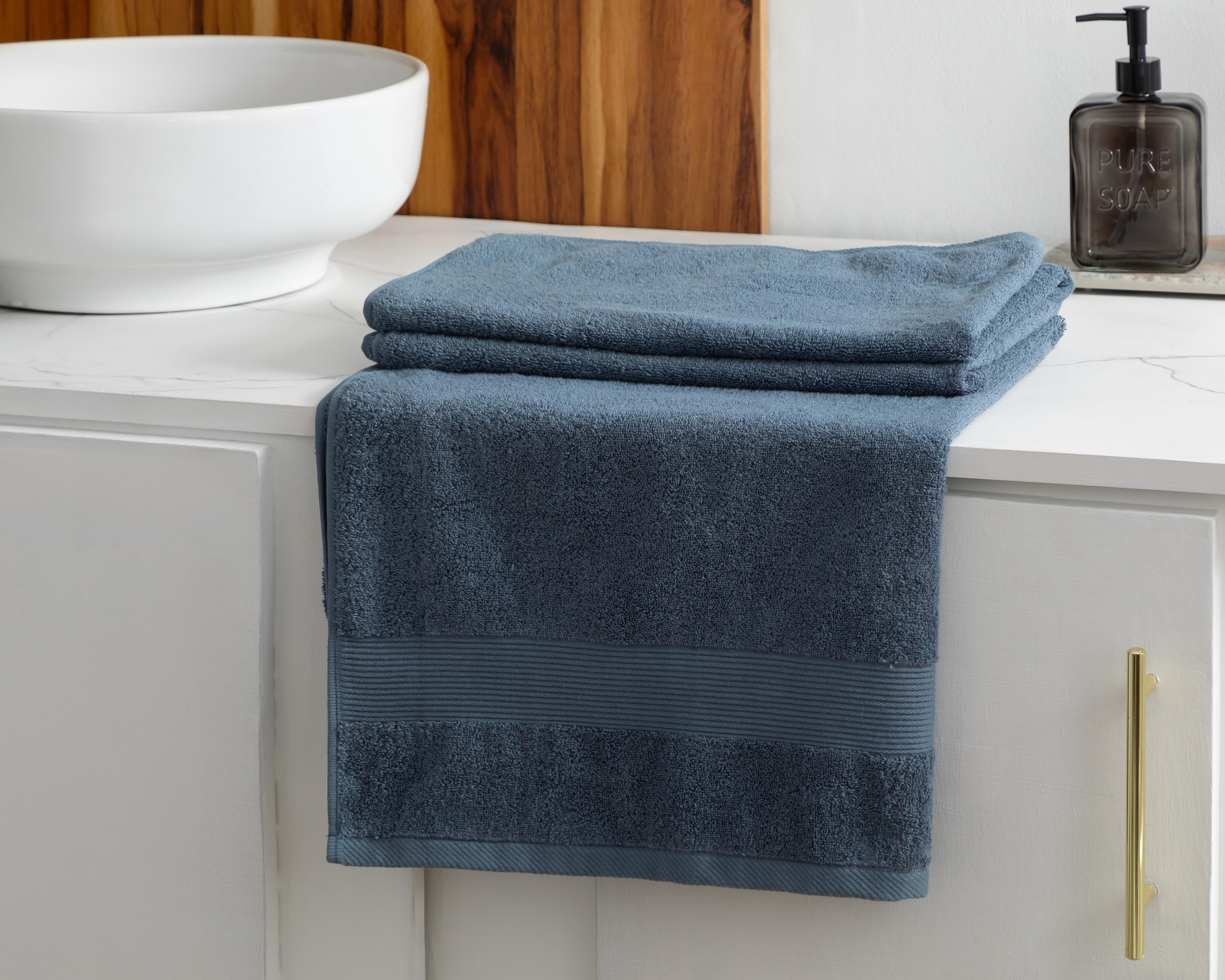 Foto 4 | Toalla de Baño Starhaus Shania BC Azul Grisáceo
