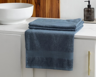 Foto 4 | Toalla de Baño Starhaus Shania BC Azul Grisáceo