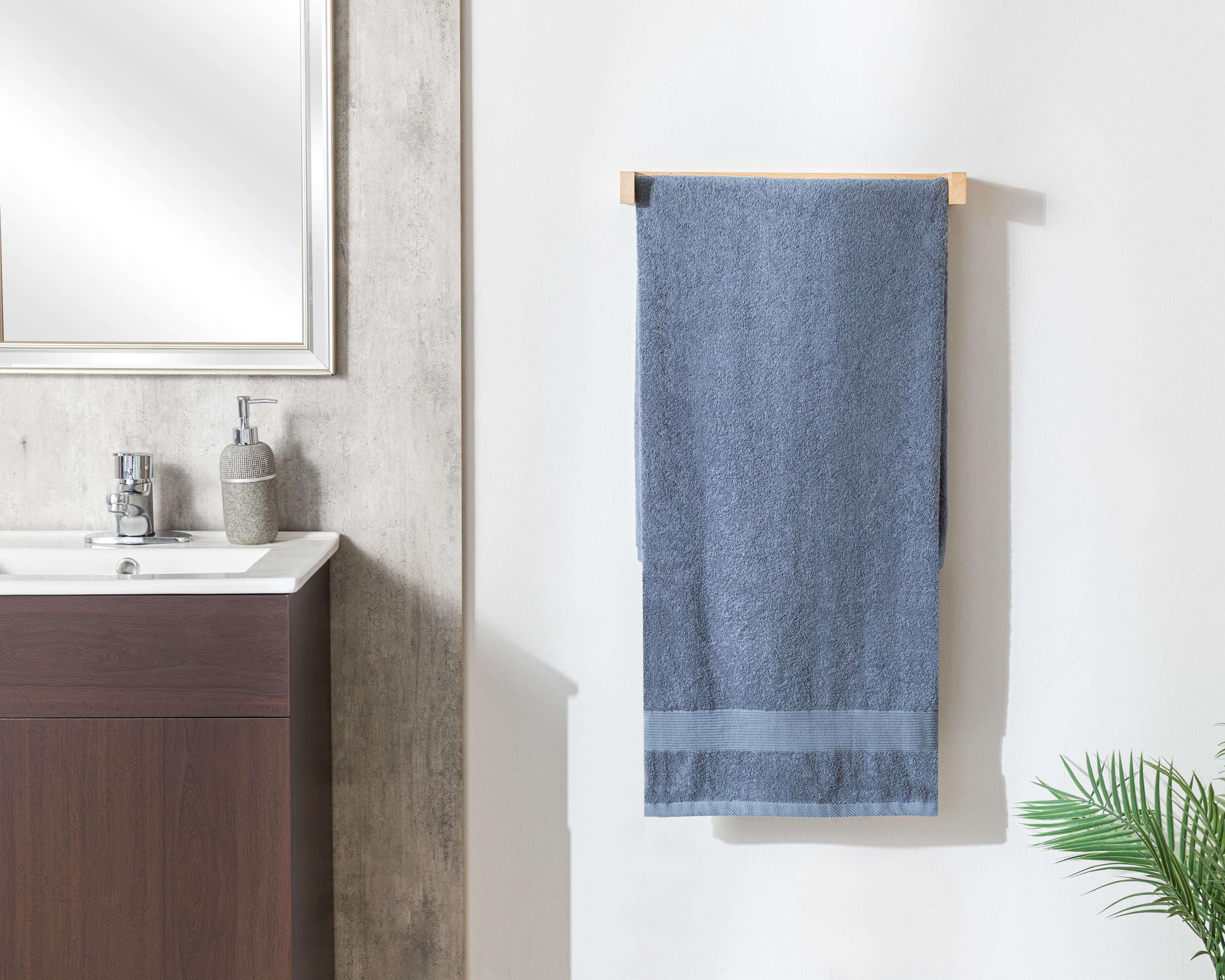 Foto 4 | Toalla de Medio Baño Shania Azul 2 Piezas