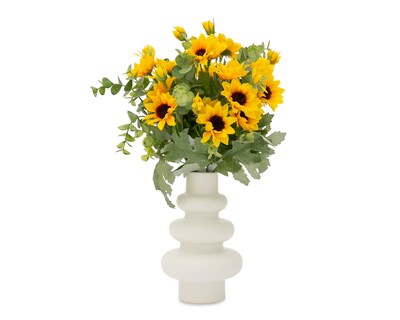 Foto 1 | Girasol Artificial con Florero Starhaus 39 cm