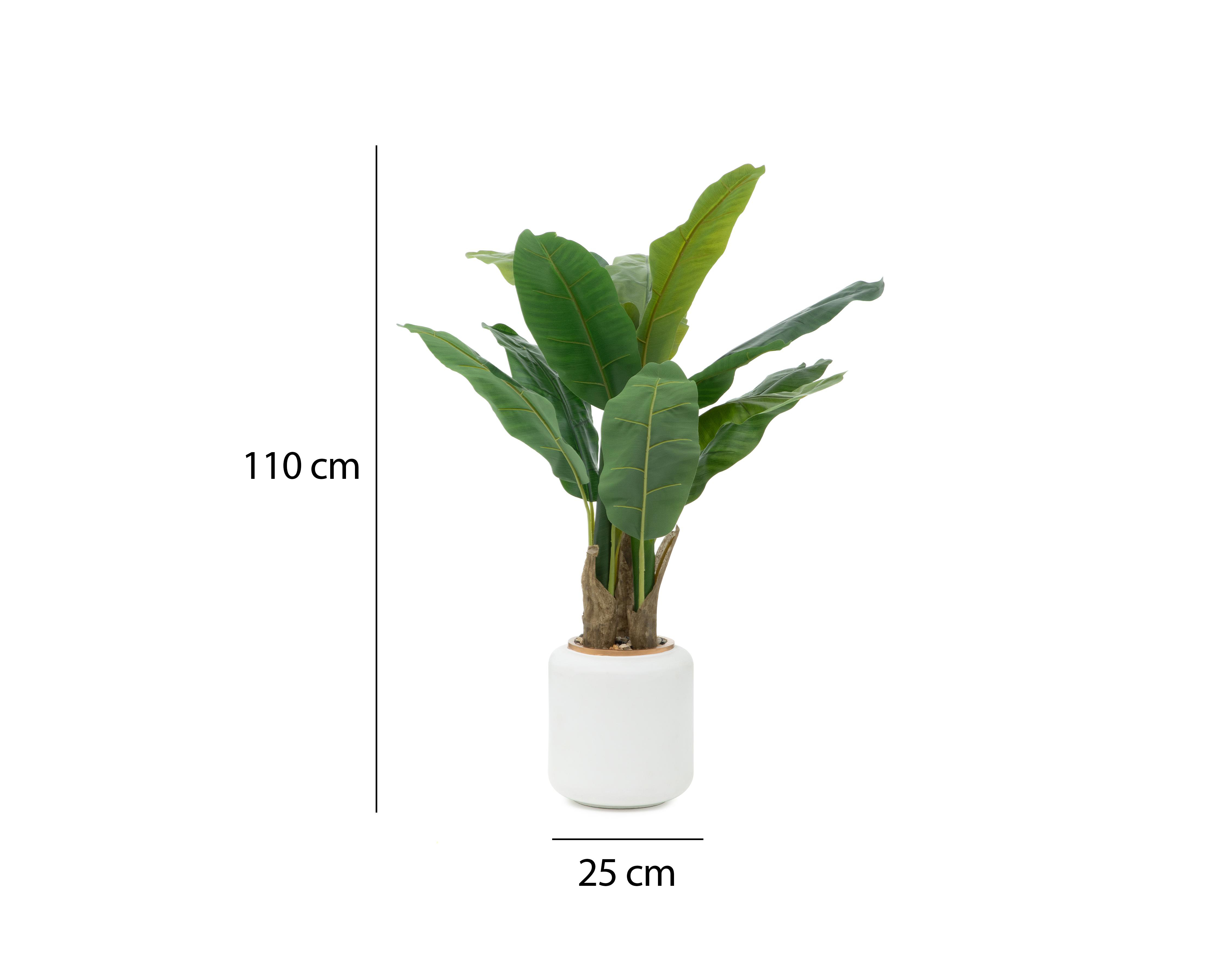Foto 6 pulgar | Planta Artificial con Maceta Starhaus 110 cm
