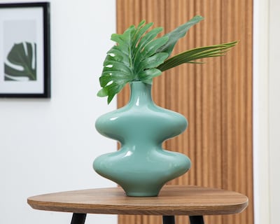 Foto 4 | Jarrón Decorativo Kabali de Vidrio