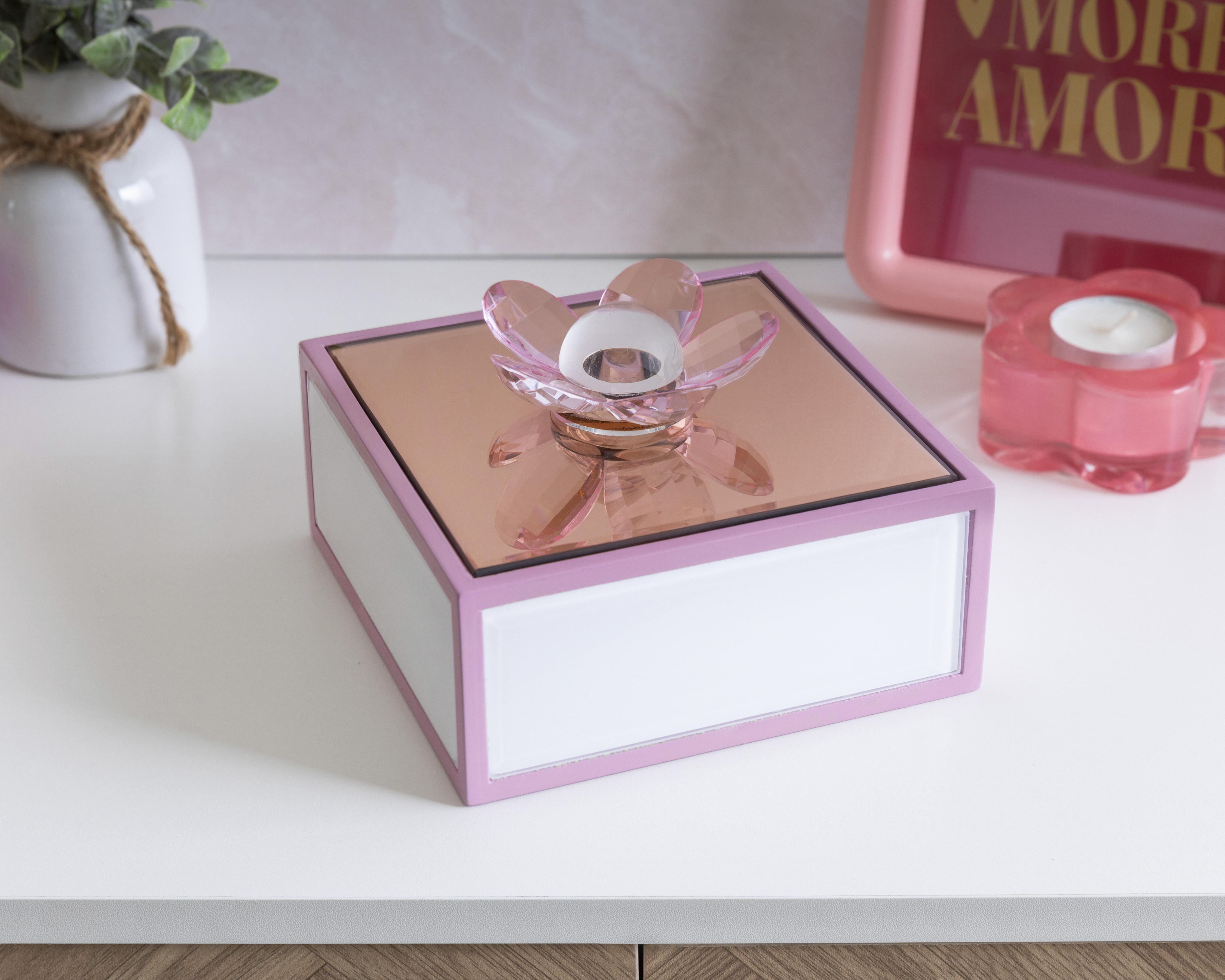 Foto 5 | Joyero de Cristal Starhaus Rosa
