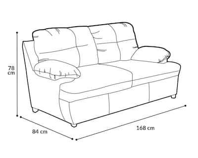 Foto 9 | Loveseat Vivian Contemporáneo