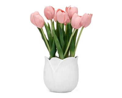 Foto 1 | Tulipán Artificial con Maceta Starhaus 28 cm