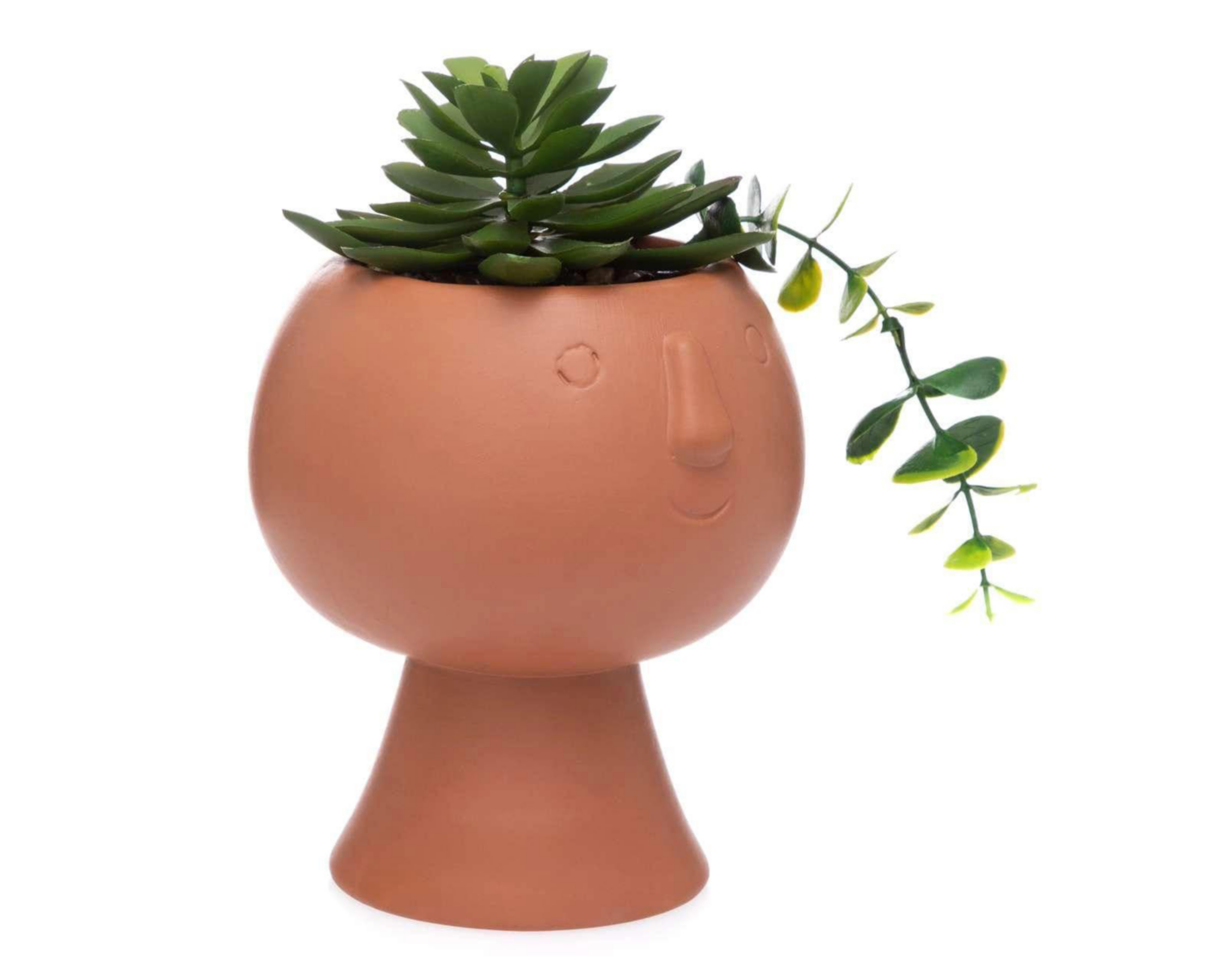 Foto 3 pulgar | Planta Artificial con Maceta Starhaus 19 cm
