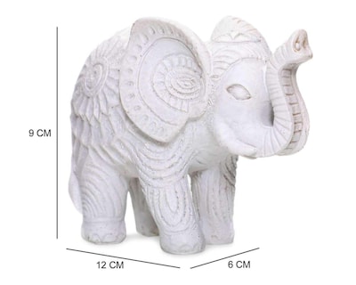 Foto 6 | Escultura de Elefante Whitney B