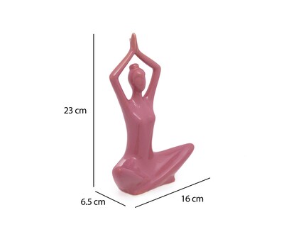 Foto 6 | Escultura de Mujer Leonella de Cerámica