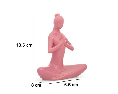 Foto 5 | Escultura de Mujer Leonella de Cerámica