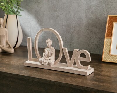 Foto 4 | Escultura de Buda Kacey de Poliresina