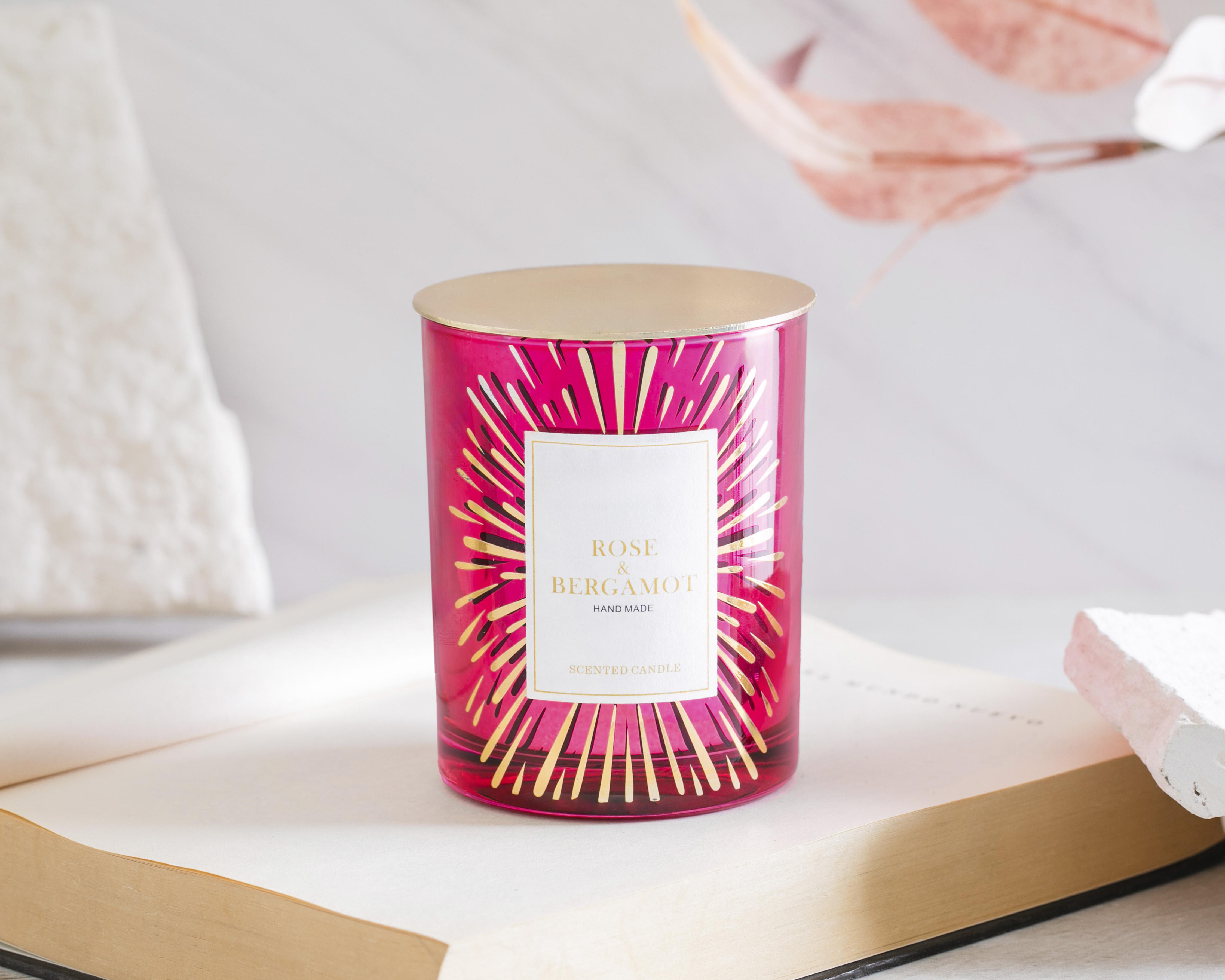 Foto 4 | Vela Aromática Rosa y Bergamota