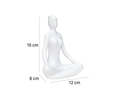Foto 6 | Escultura de Mujer Renny de Cerámica